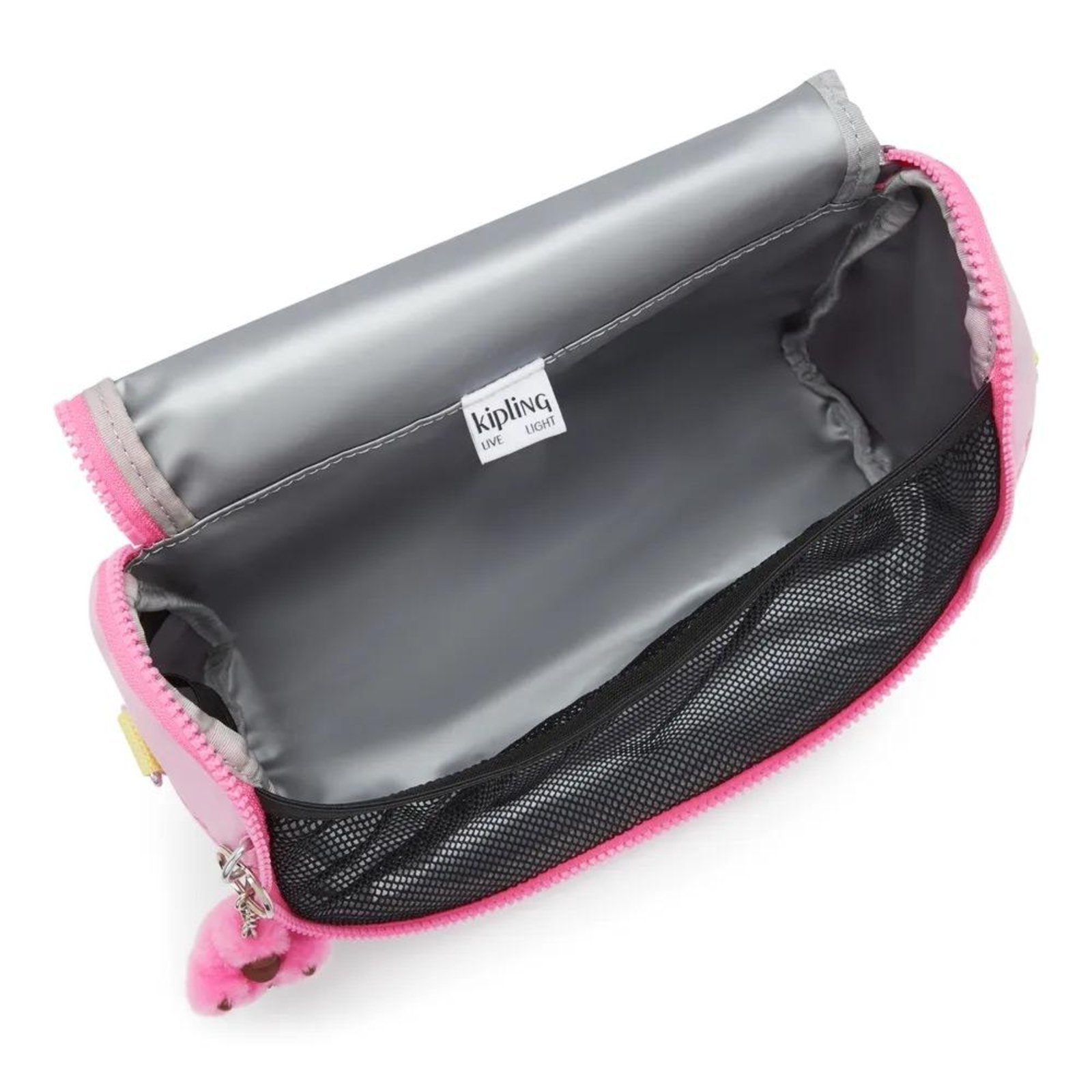 Vista 3 Infantil - Lancheira Kipling New Kichirou Cotton Candy rosa Kipling rosa