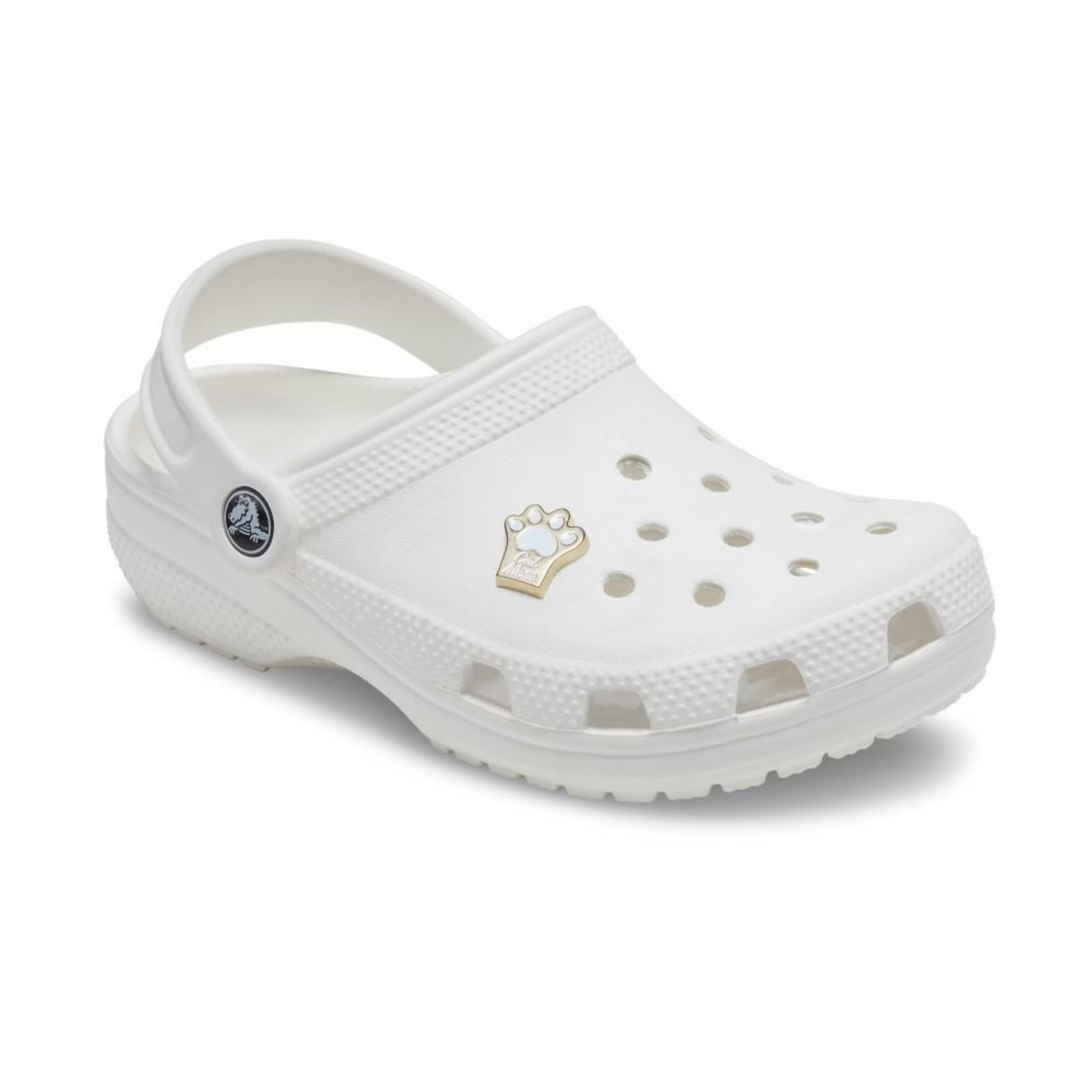 Vista 3 Infantil - Jibbitz™ Pata Mãe de Gato UNICO Crocs branco