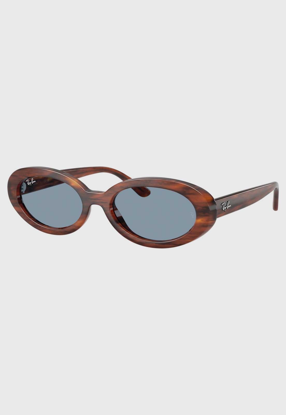 Óculos de Sol Feminino Ray-Ban Oval Tartaruga Marrom