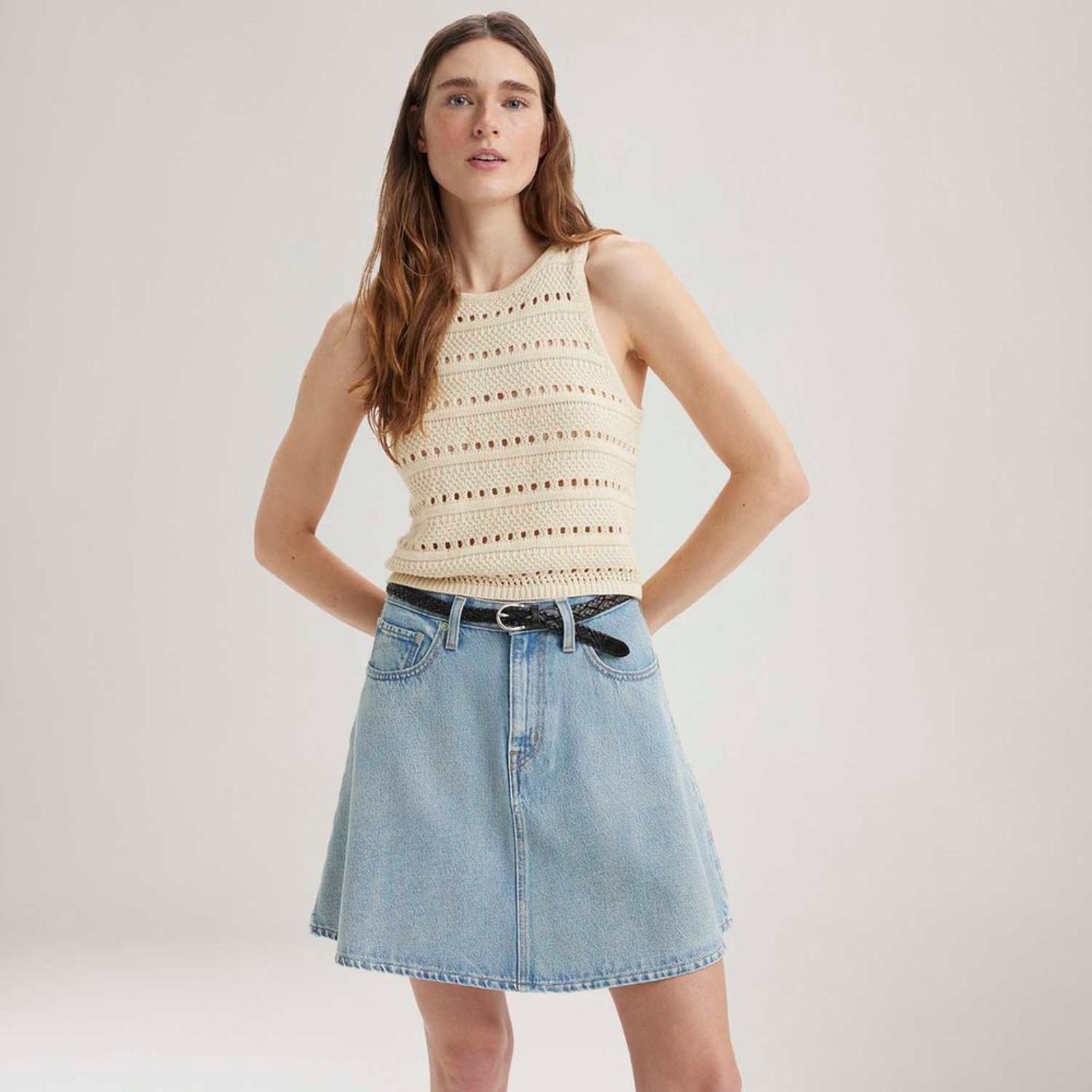 Regata de Tricot Levi’s® Superbloom Off White