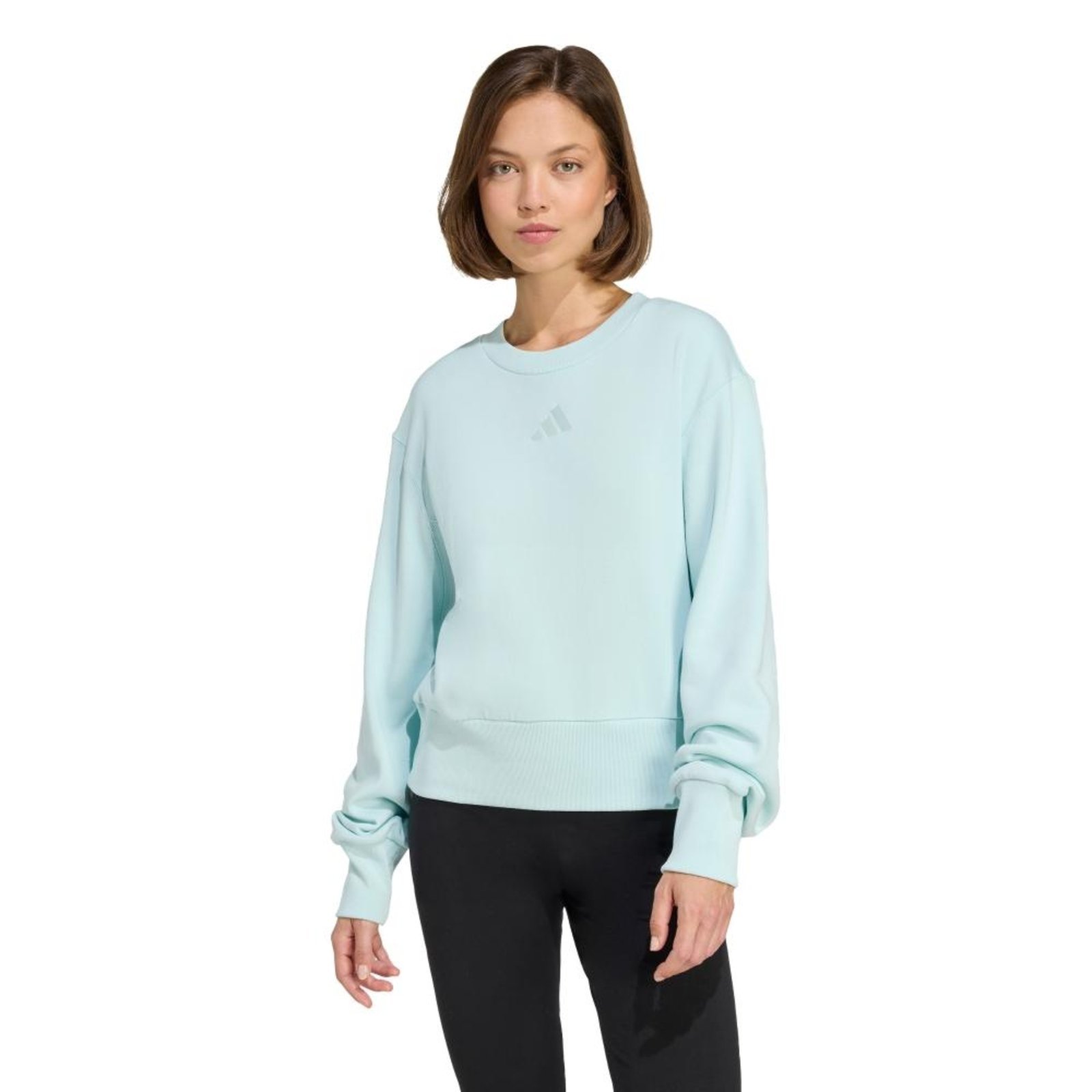 Moletom regular de moletinho ALL SZN adidas Sportswear Azul