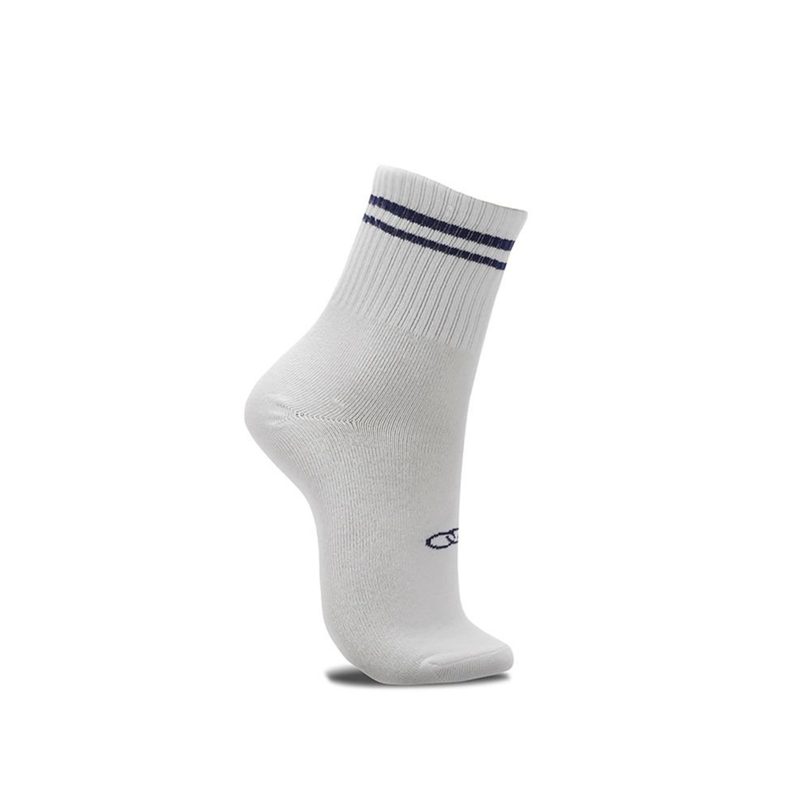 Meia Olympikus Comfy Cano Médio Masculina 39-44 Branco