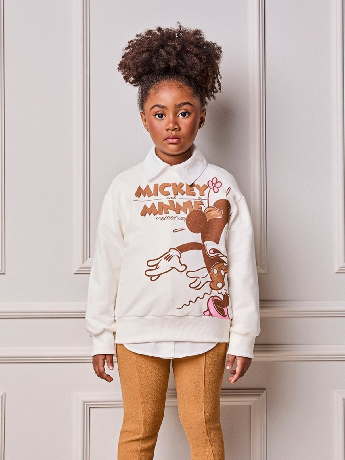 Infantil - Casaco Menina Animê Minnie e Mickey Disney