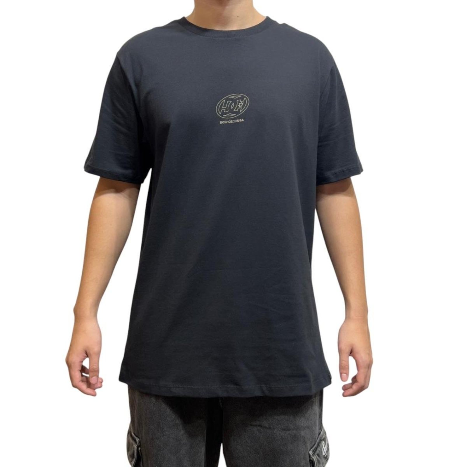 Camiseta m/c Bubble Outline- Dc Shoes - Preto