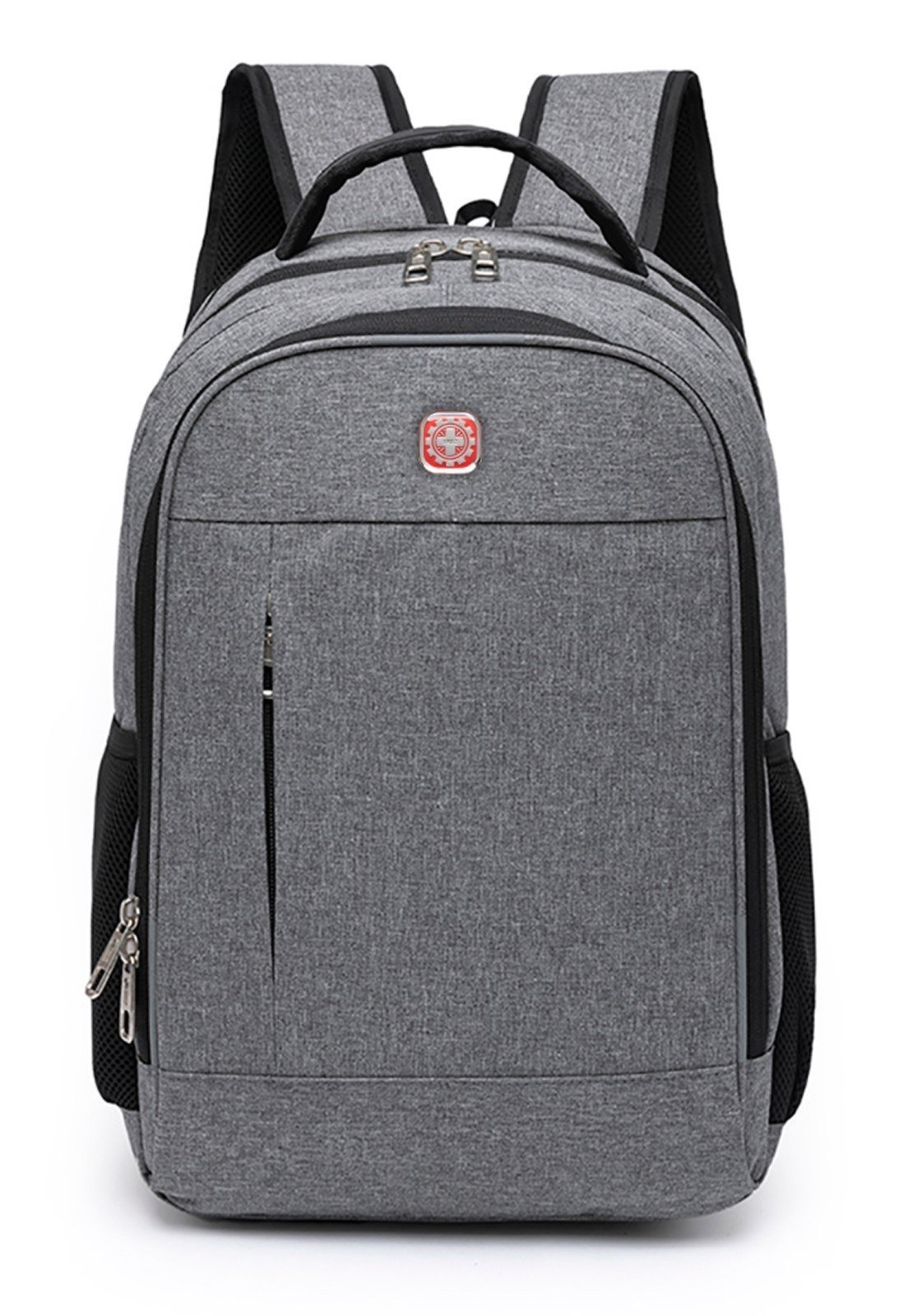 Vista 2 Mochila Crossgear Executiva Notebook Cinza Crossgear preto