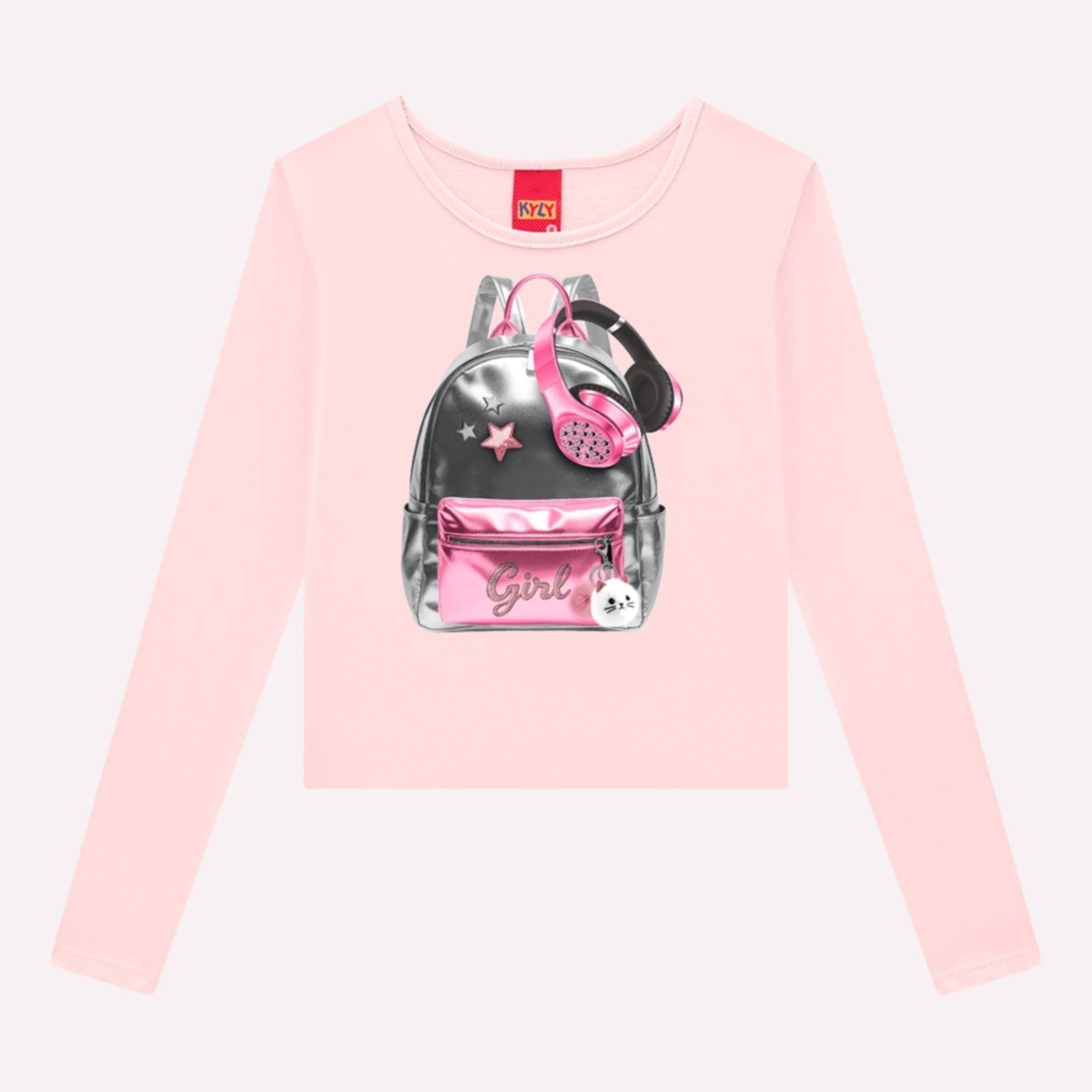 Infantil - Blusa Menina em Algodão Kyly