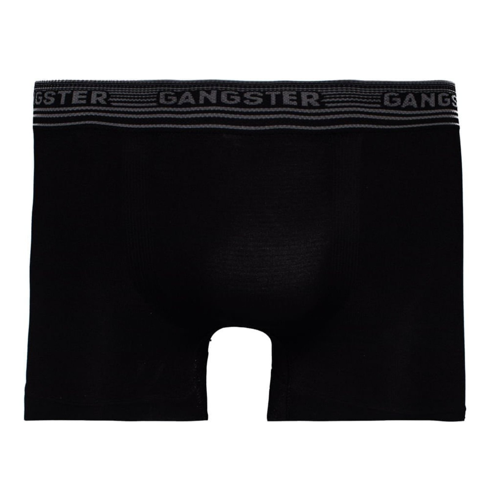 Cueca Boxer Masculina Gangster Sem Costura C/ 2 Preto/Marinho