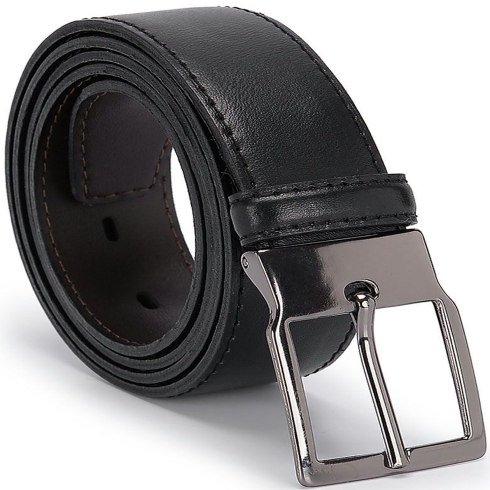 Vista 3 Cinto Masculino Social Schiareli 221 Casual Trabalho Dia Dia preto Schiareli preto
