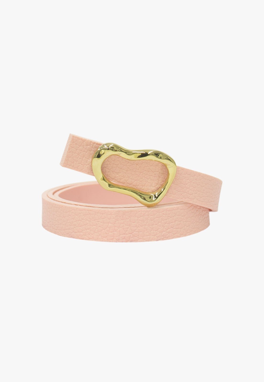 Infantil – Cinto Slim Fivela Organica Pópidi Menina Rosa