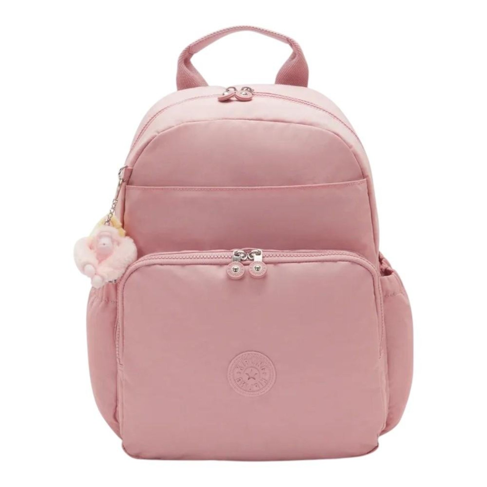 Mochila Kipling Maisie Tiny Smoky Blus Maternidade Rosa