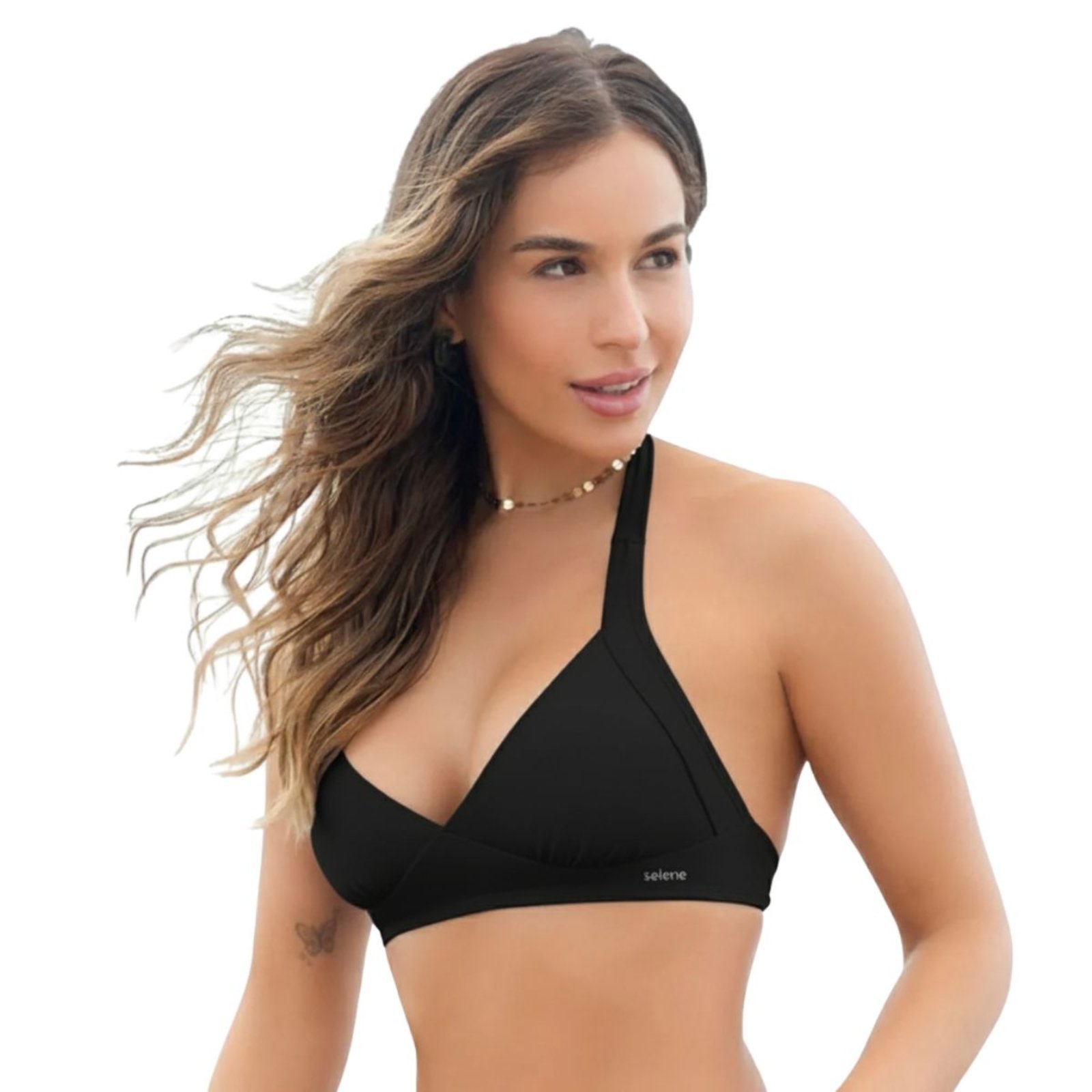 Biquíni Feminino Top De Amarrar Com Bojo Removível Selene