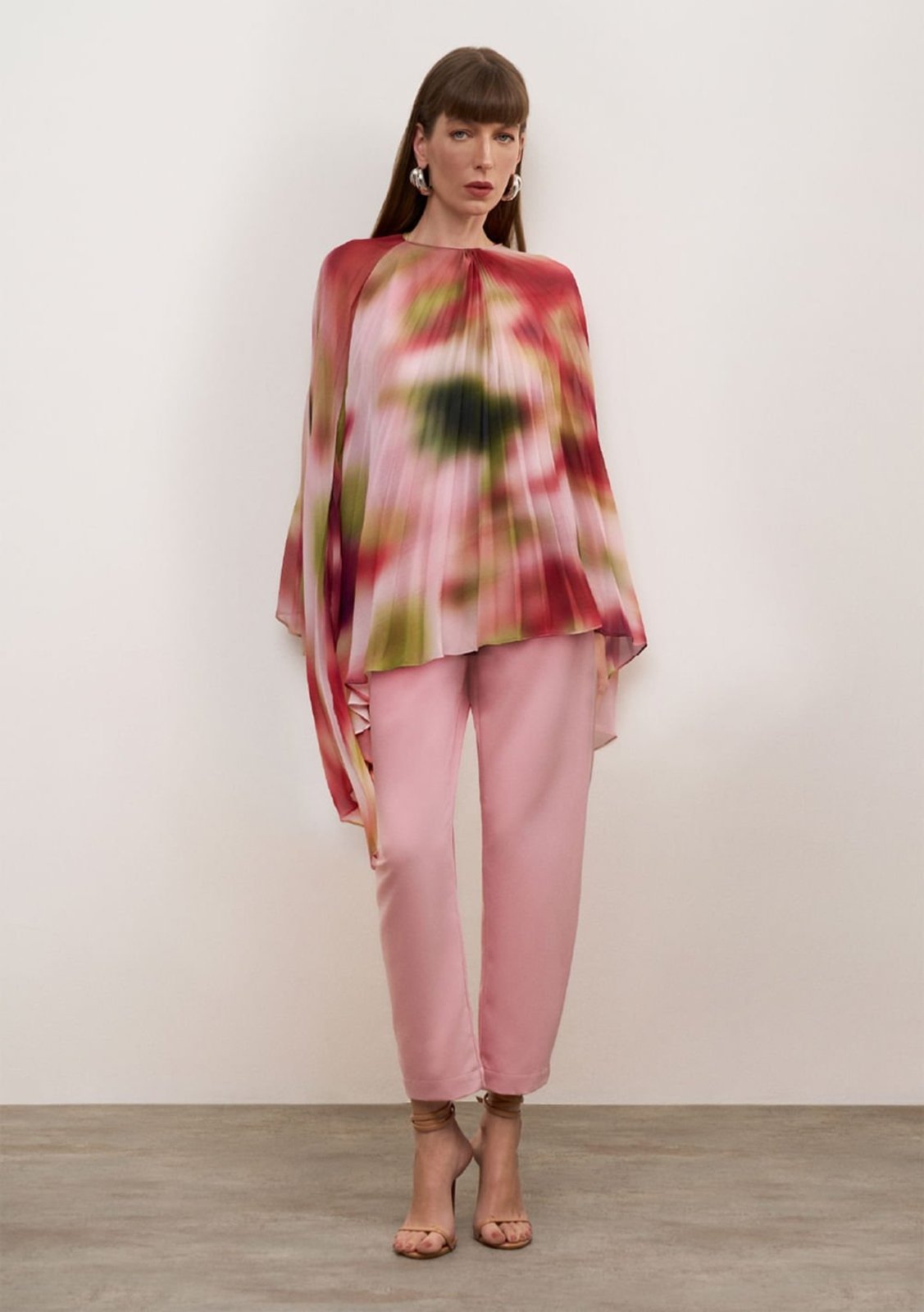 Calça Iódice Slim Alta Rosa