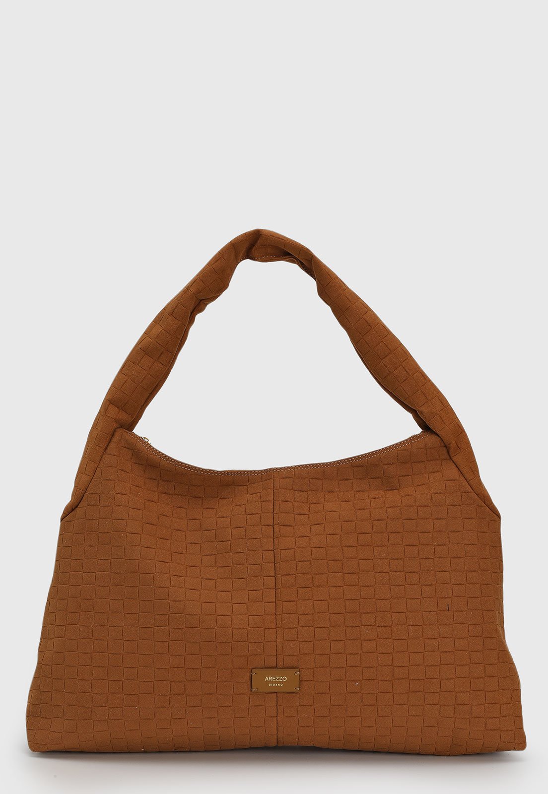 Bolsa Feminina Arezzo STRAC Grande Caramelo