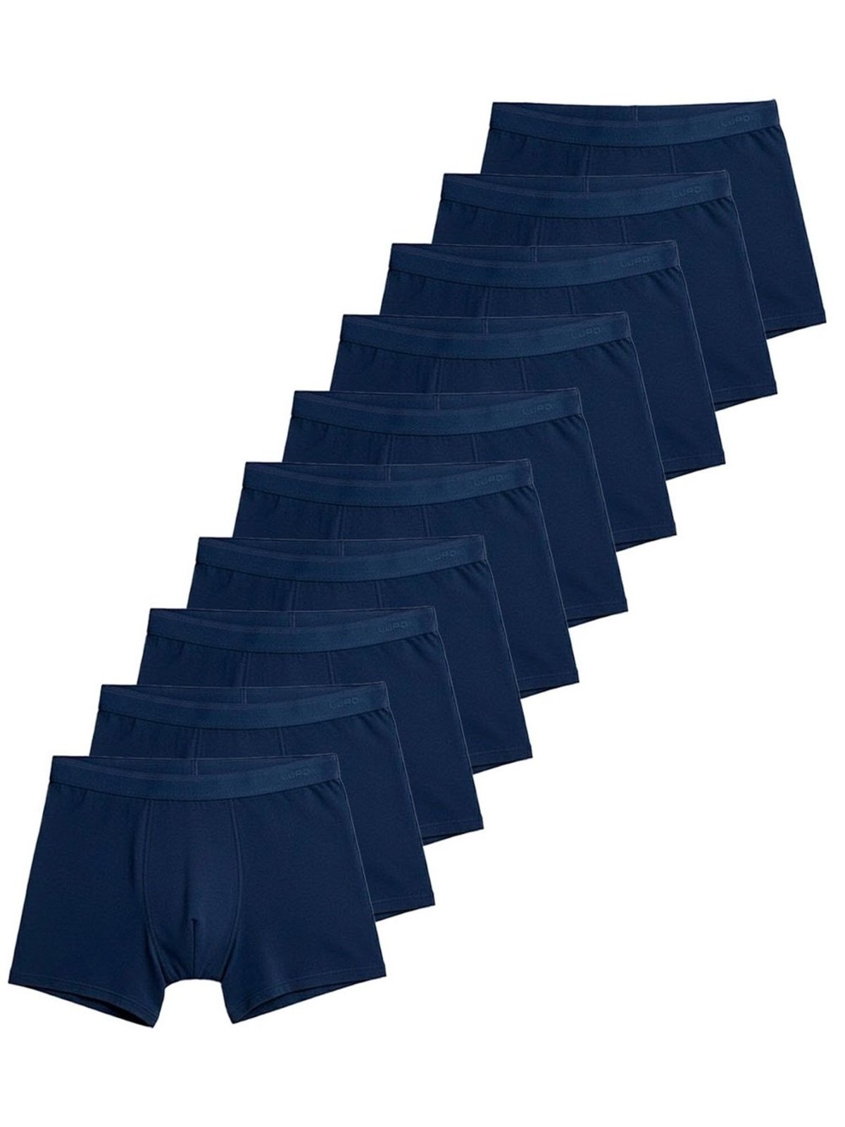 Kit com 10 Cuecas Boxer Lupo 615-003