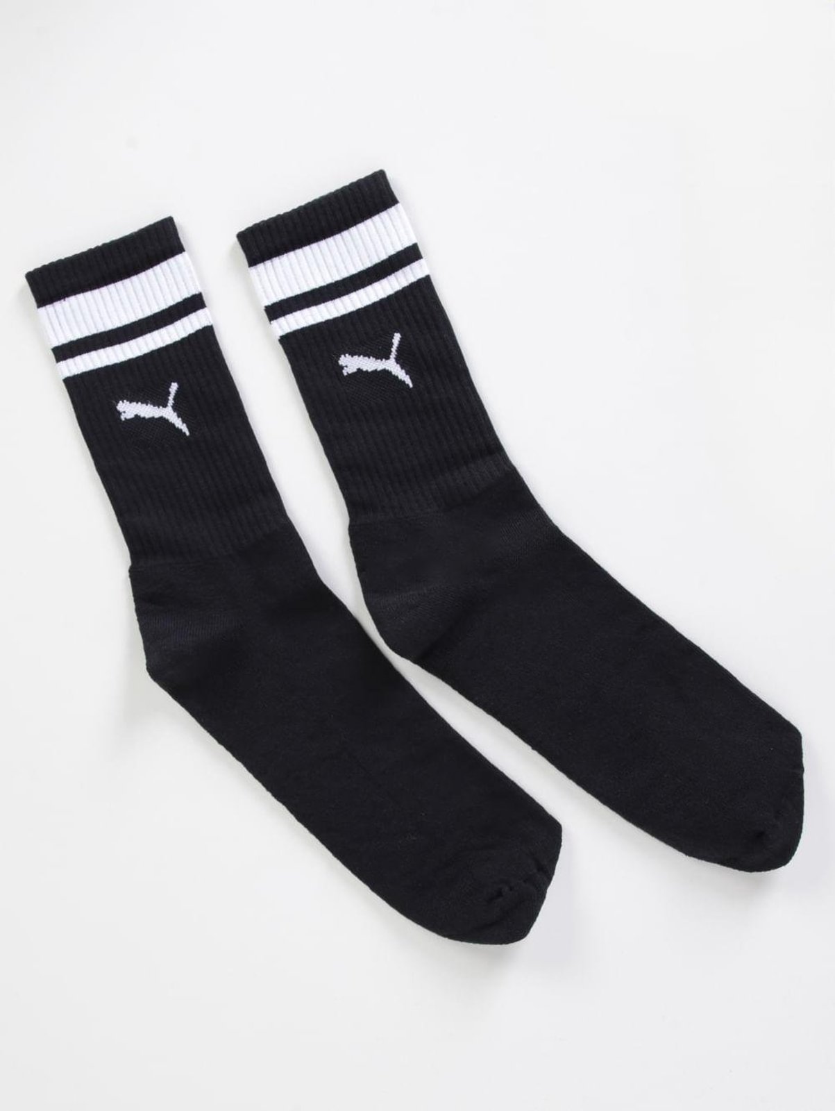 Meia Soquete Cano Longo Puma Masculina PRETO