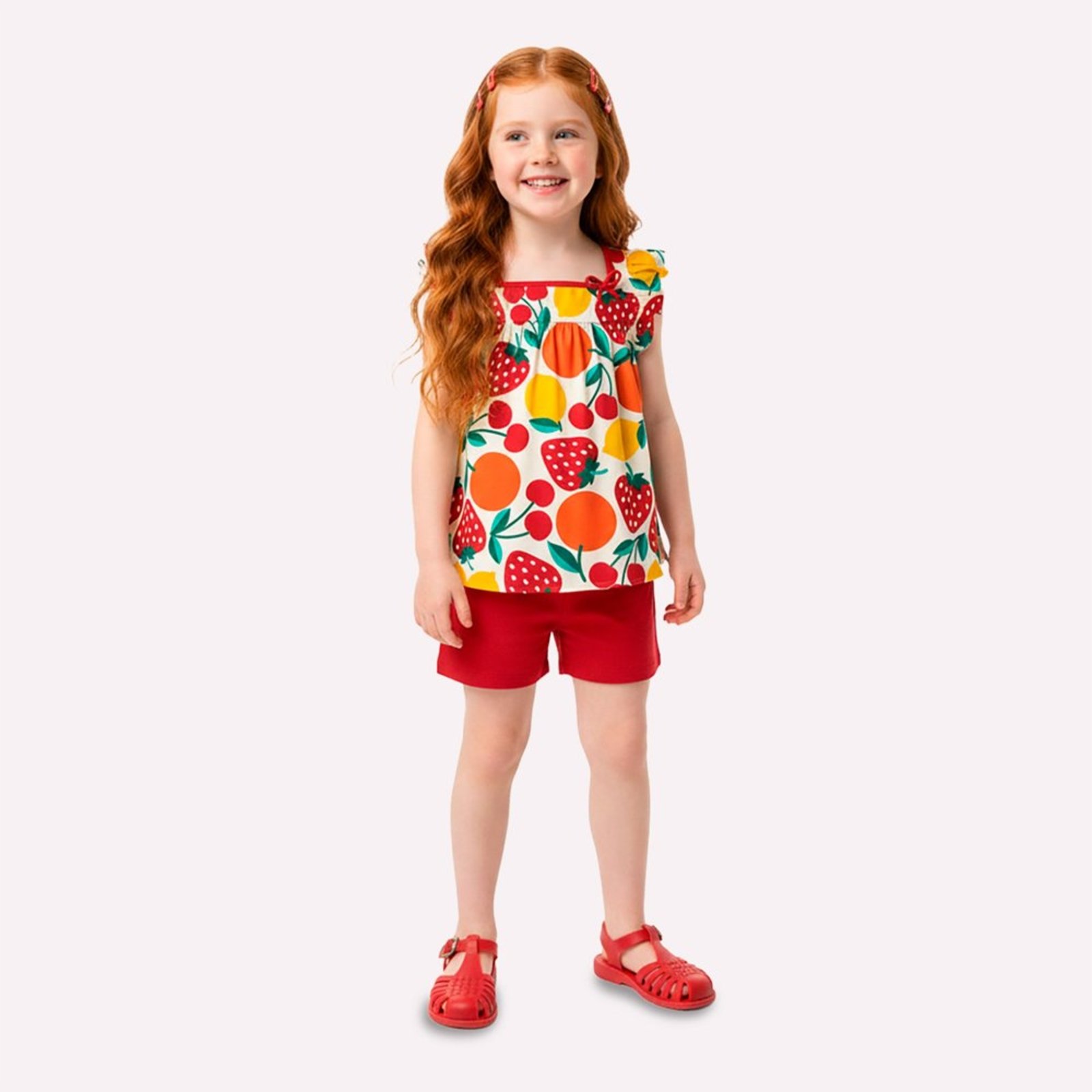 Infantil - Conjunto Menina Frutas Kyly