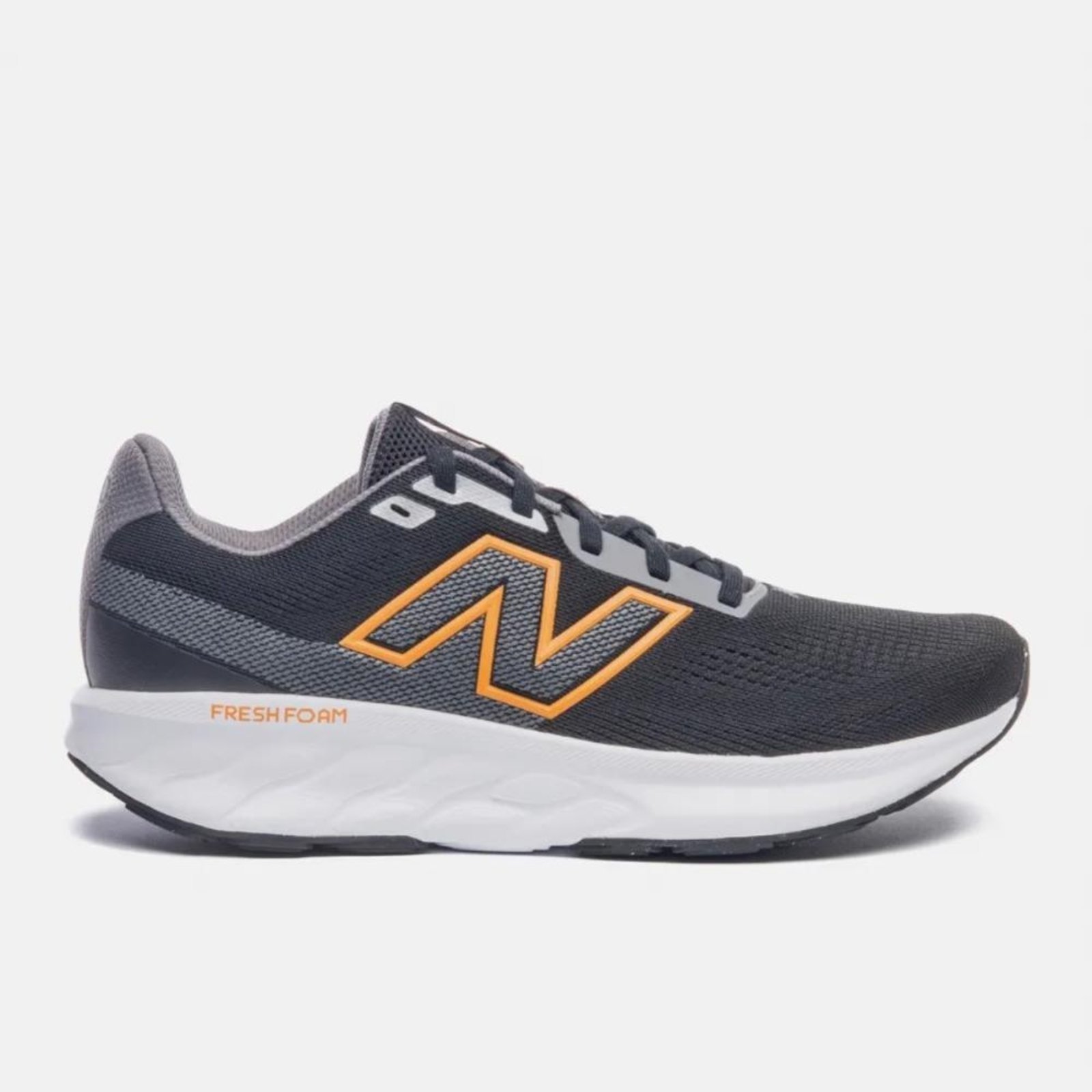 Tênis Masculino New Balance 520 V9 Running M520ZB9 Preto/Laranja 39