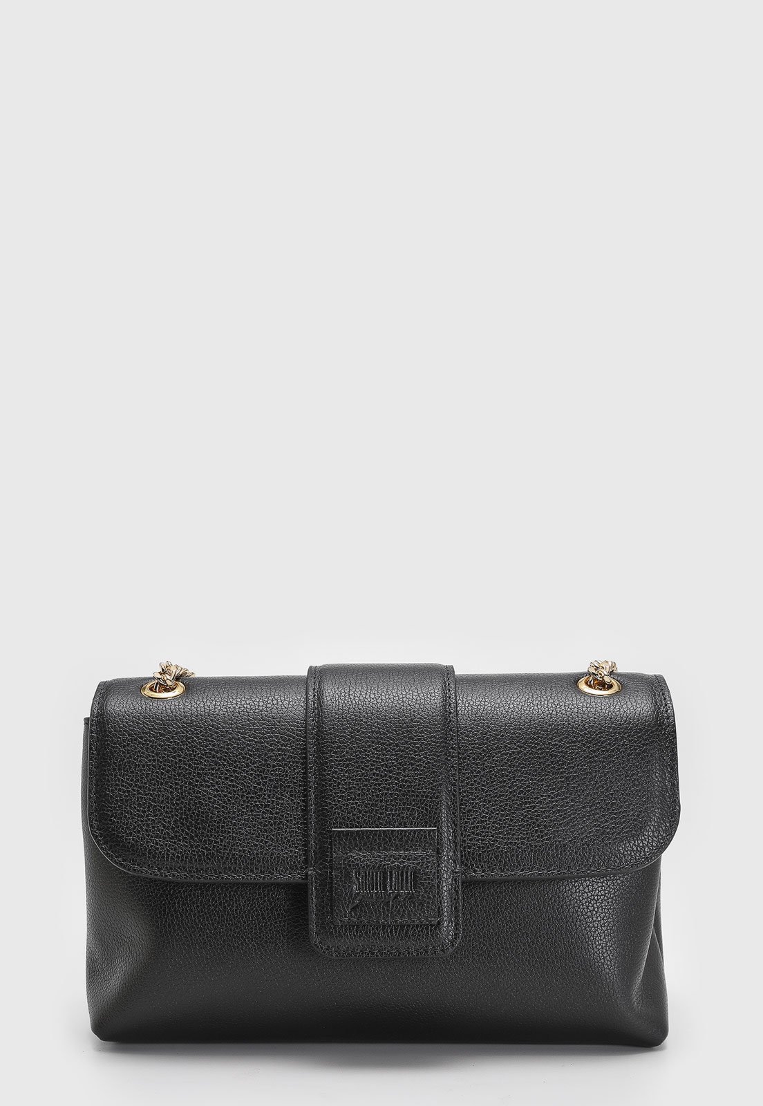 Bolsa Feminina Santa Lolla Alça Corrente Preta