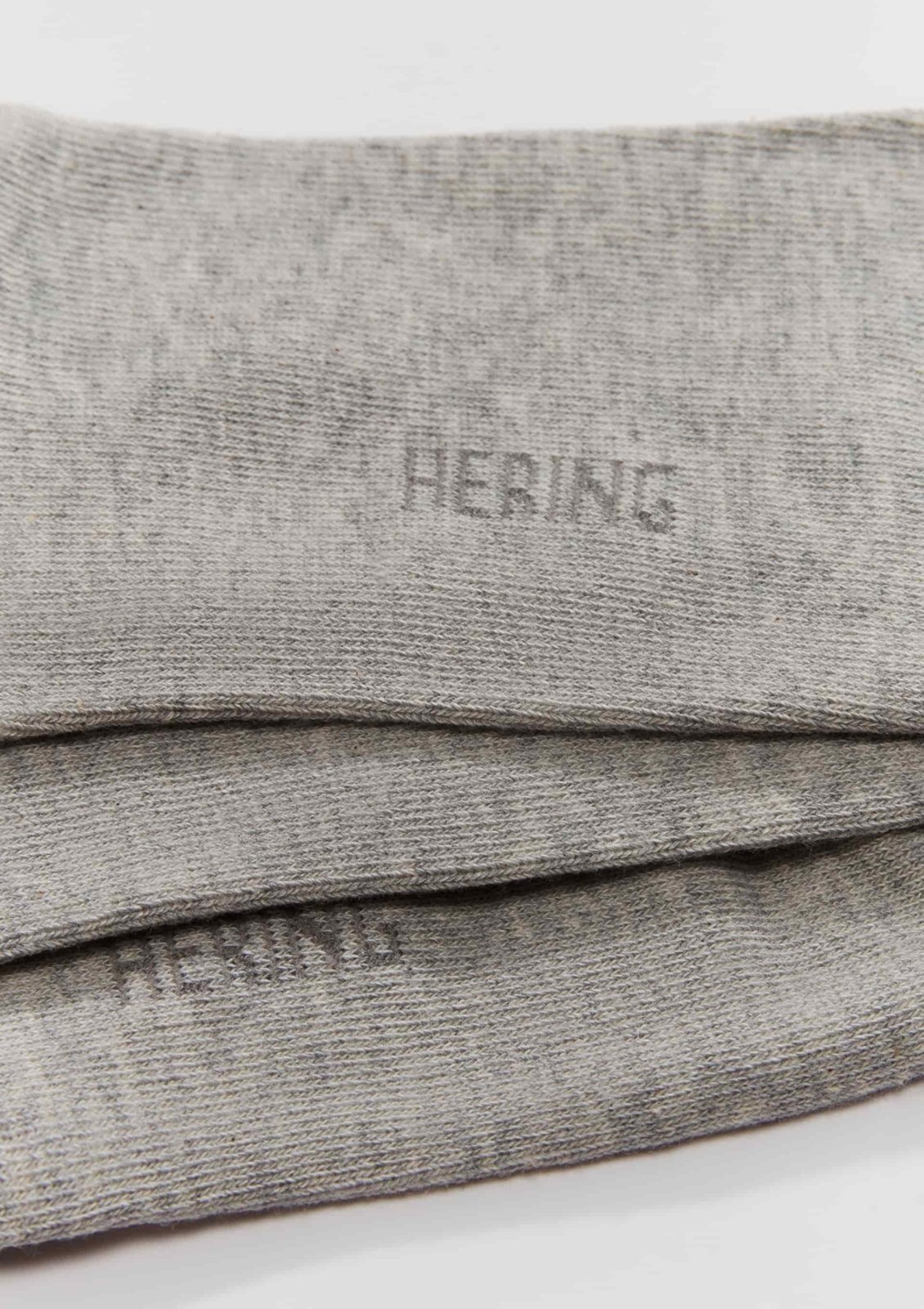 Vista 3 Kit 3 Pares De Meia Unissex Cano édio Hering cinza Hering cinza