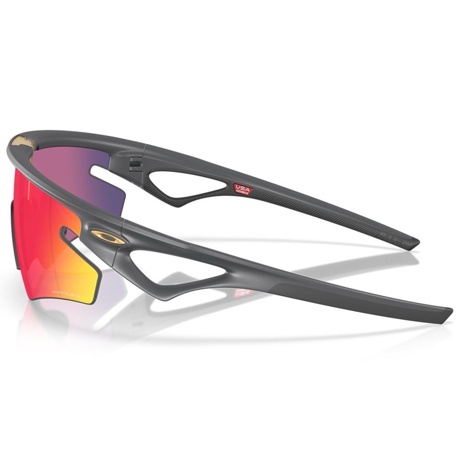 Vista 3 Óculos de Sol Oakley Sphaera Slash Matte Carbon Prizm Road preto carbon preto carbon