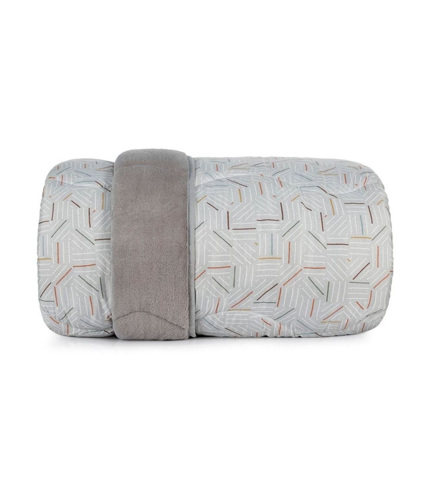 Edredom Blend Comfort Casal Altenburg Cinza