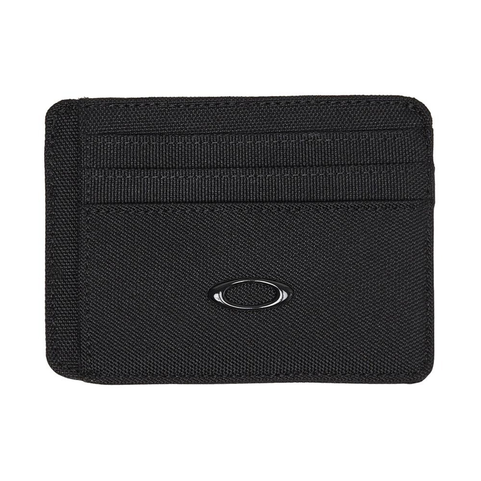 Vista 2 Carteira Oakley Ellipse Card WT25 Blackout preto Oakley preto