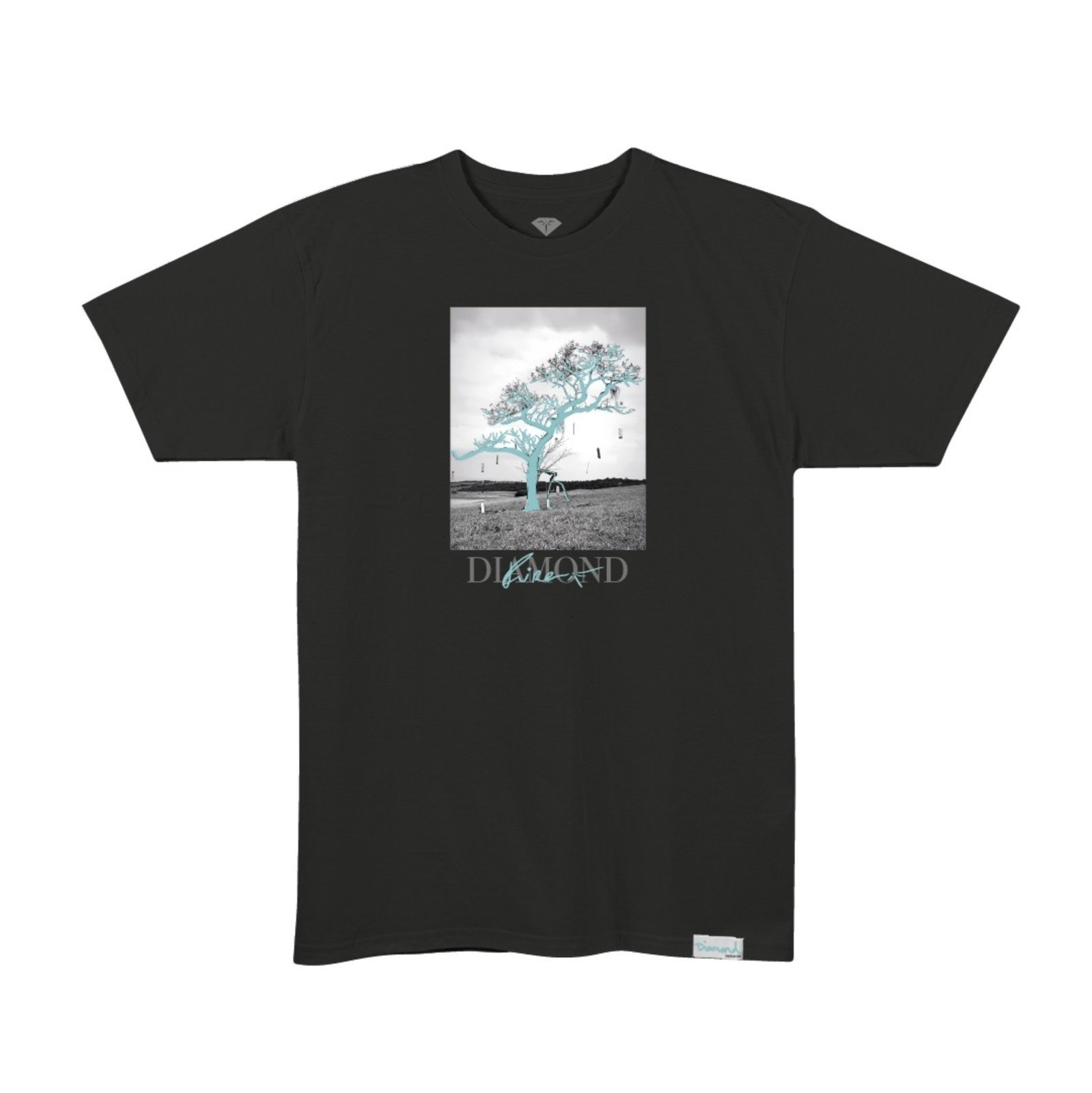 Vista 2 Camiseta Dmnd x Fire Tee - BLACK Diamond preto black Diamond preto black
