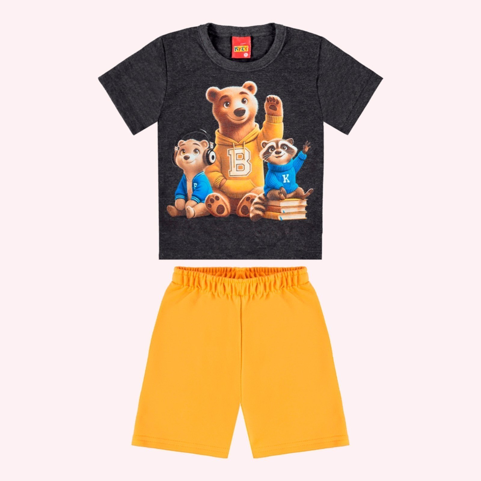 Infantil - Conjunto Bichinhos Menino Kyly