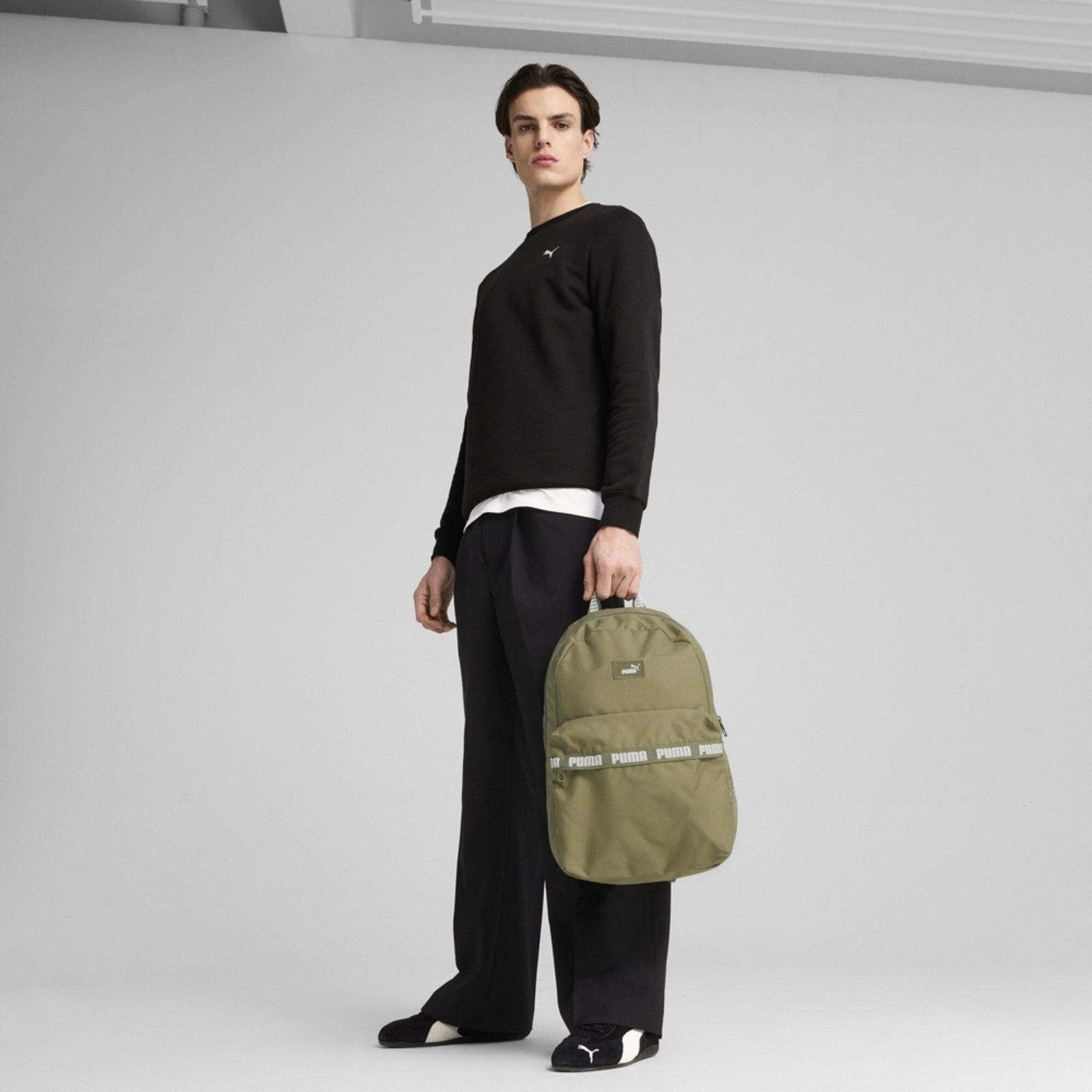 Vista 3 Mochila PUMA Phase Tape Puma verde