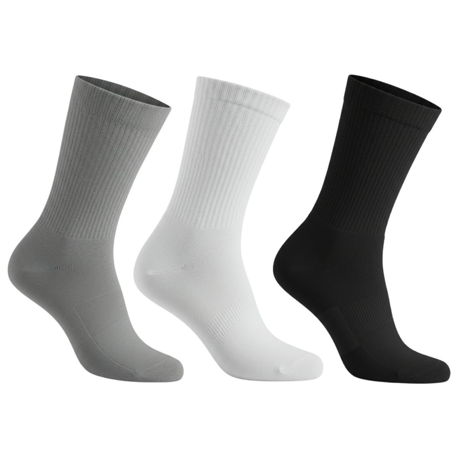 Kit 3 Pares de Meias QLC Sports Cano Médio Sortida