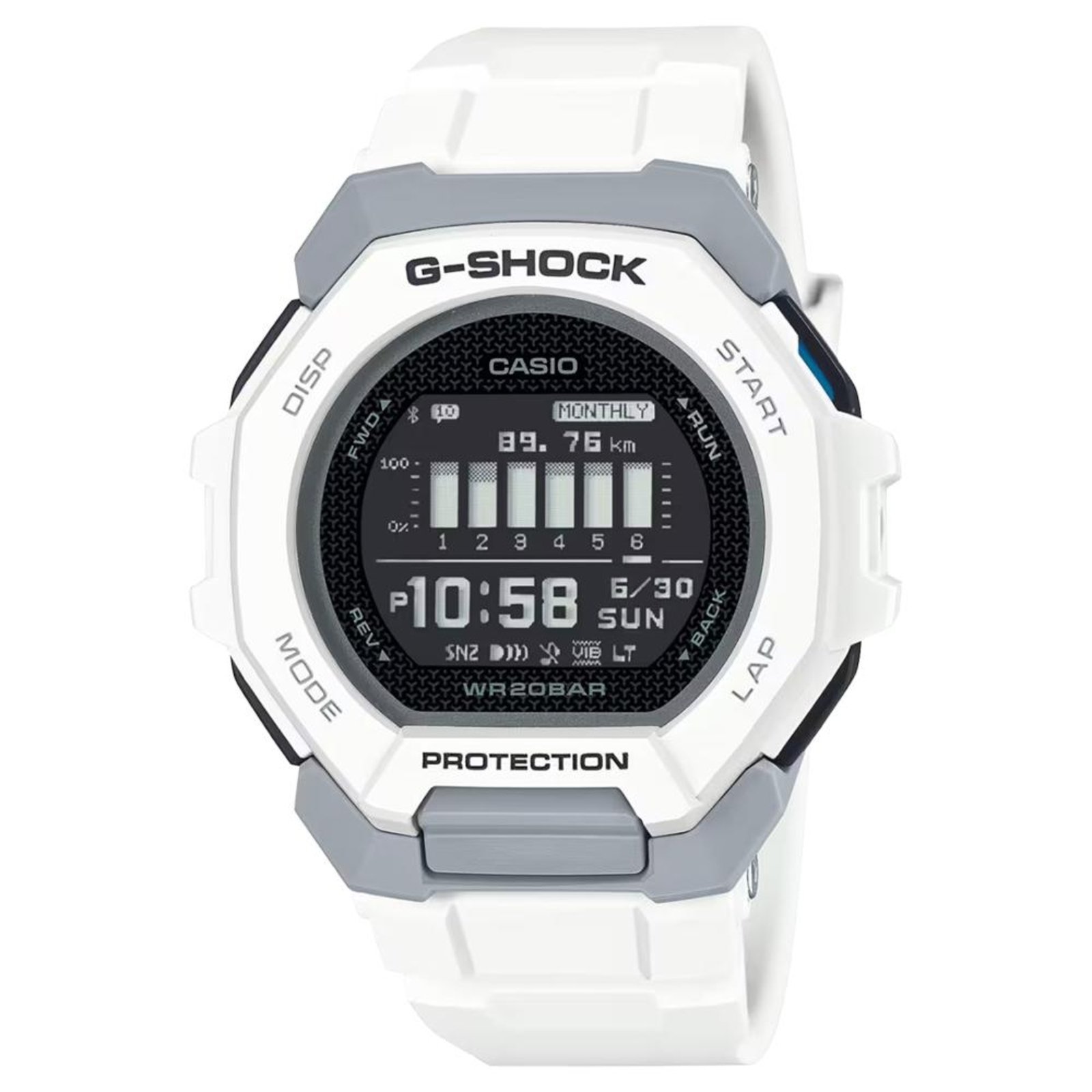 Relógio G-Shock GBD-300-7DR Branco