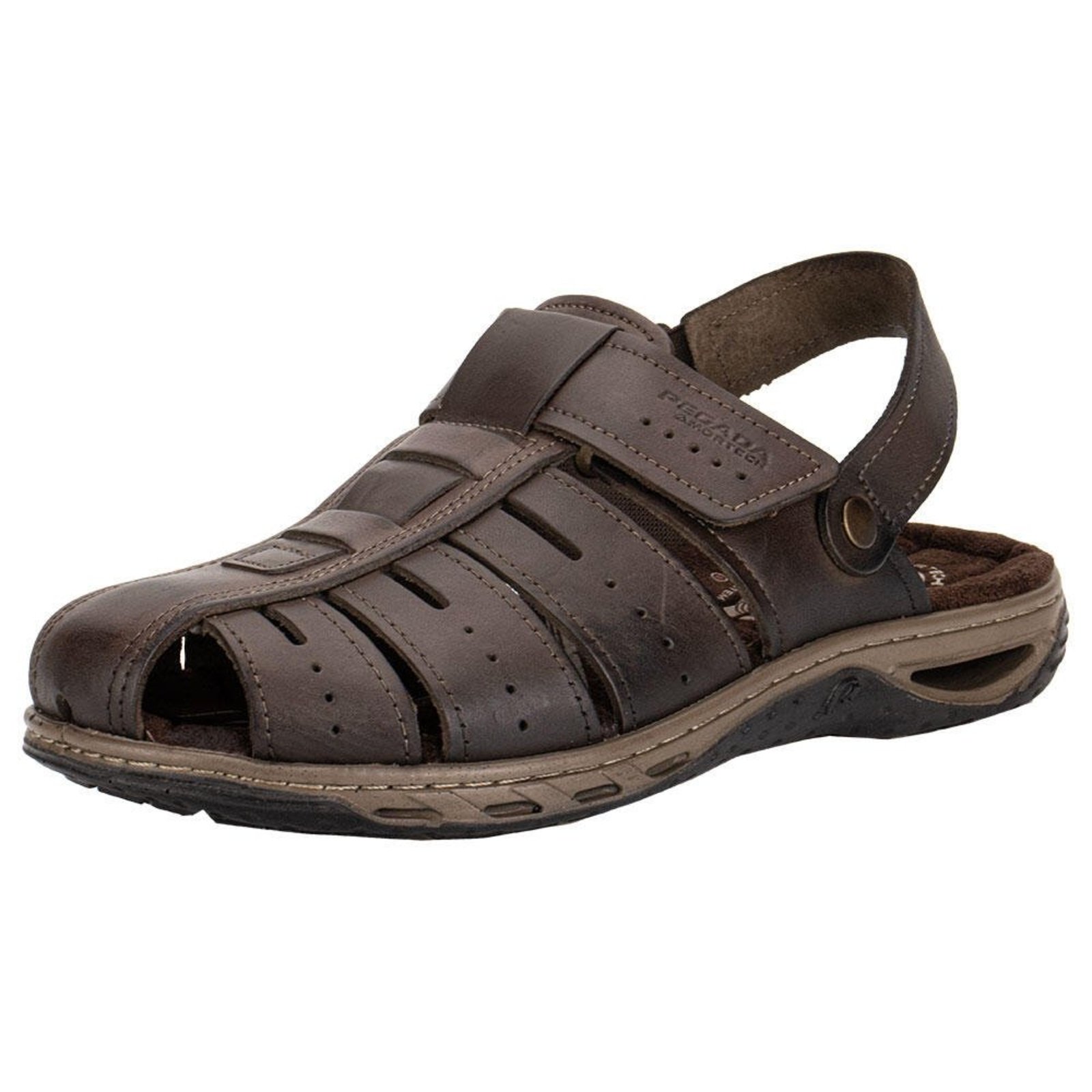 Sandália Masculina Pegada 131669 6071676 Café