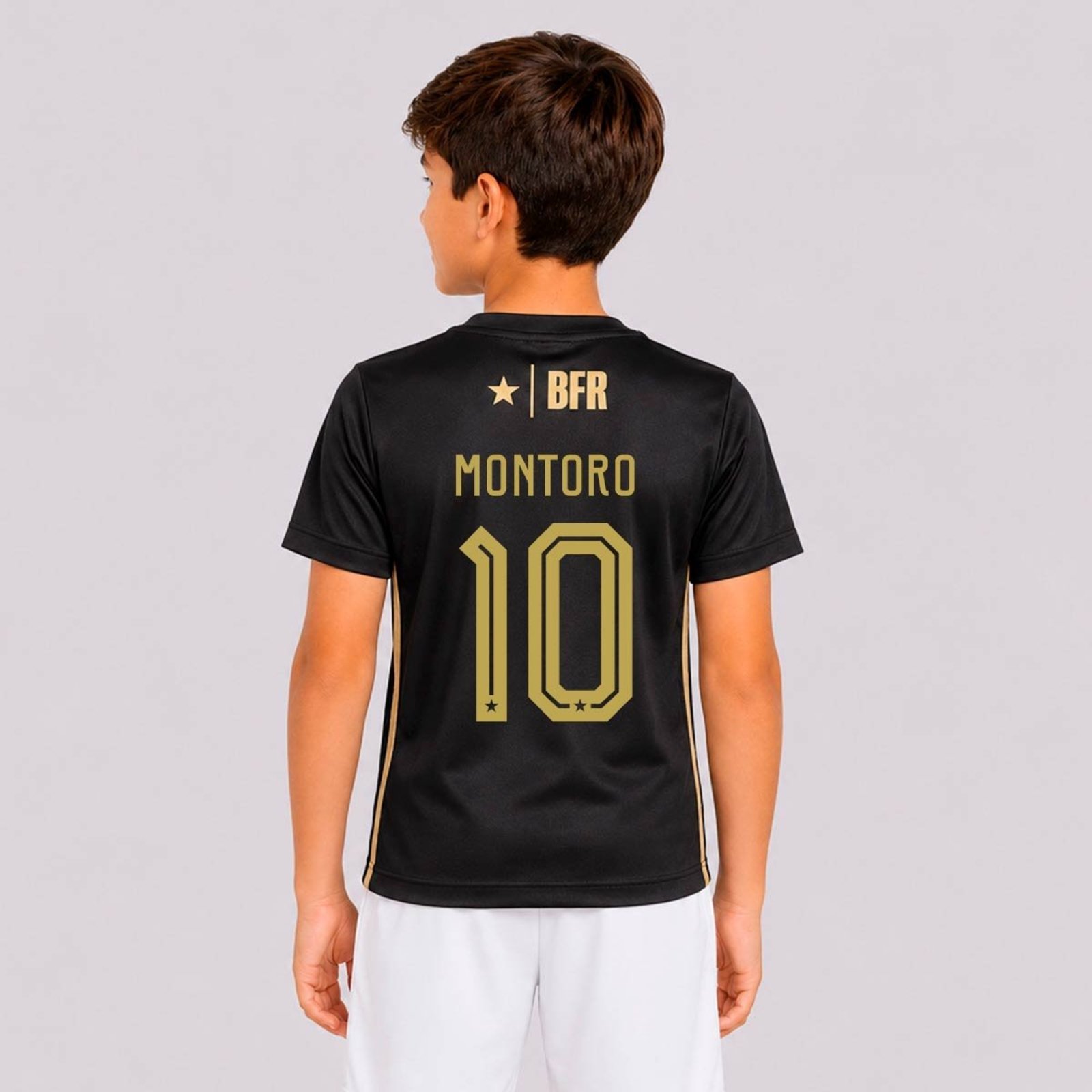 Camisa Botafogo Mestria Preta 10 Montoro