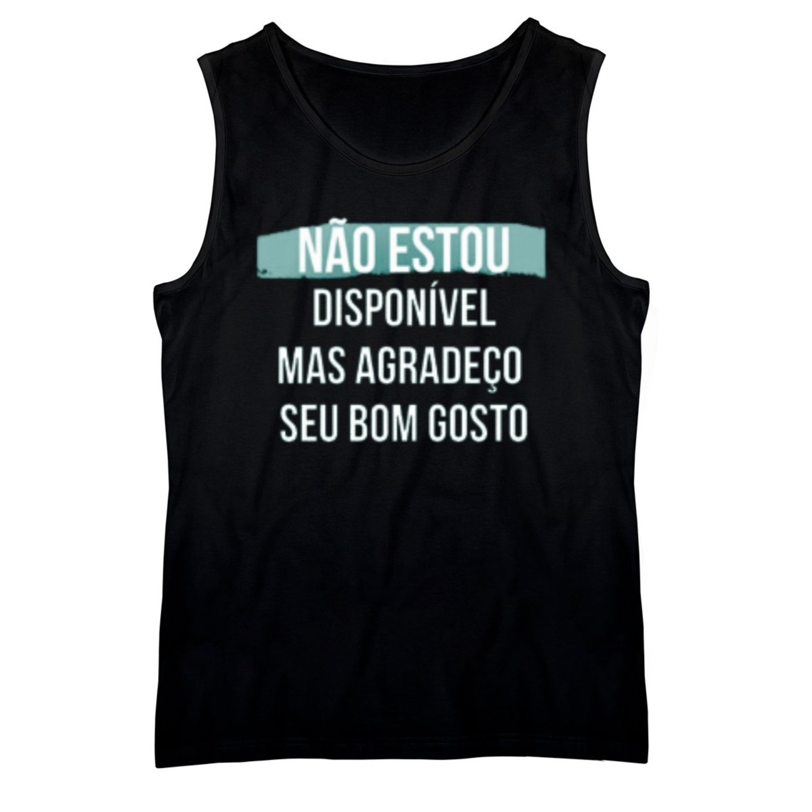 Regata Masculina de Carnaval Não Estou Disponível