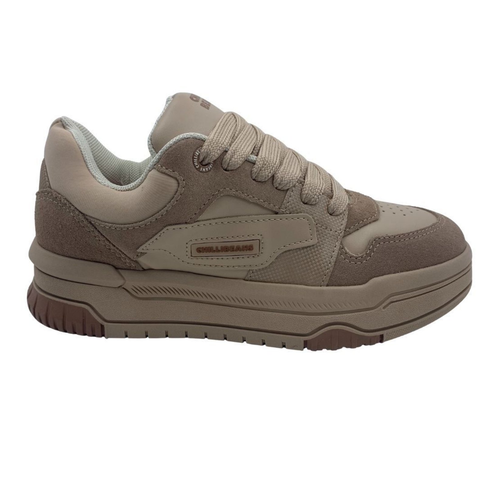Tênis Casual Chilli Beans Feminino Bege 2594603 – Bege – chilli beans