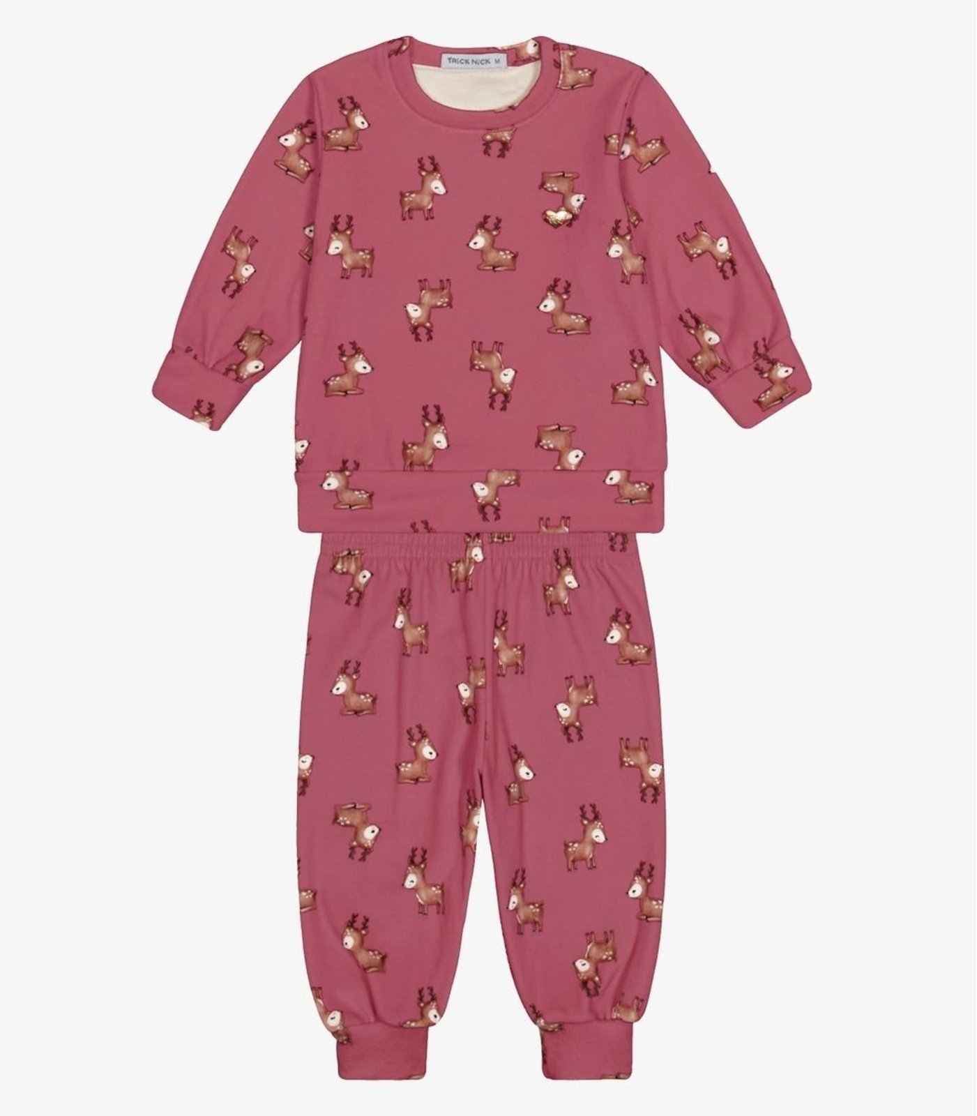 Infantil - Conjunto Blusão Com Calça Menina Trick Nick Vermelho