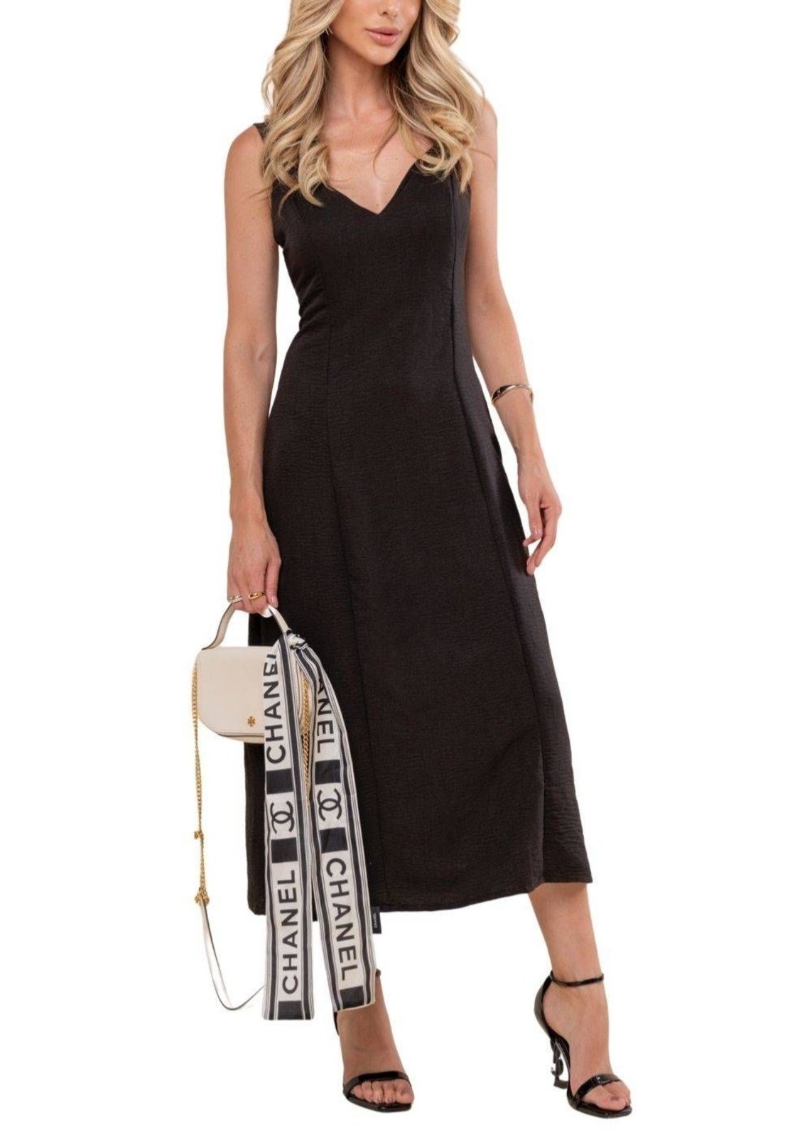 Vestido Sawary Midi – 278740 – Preto – Sawary