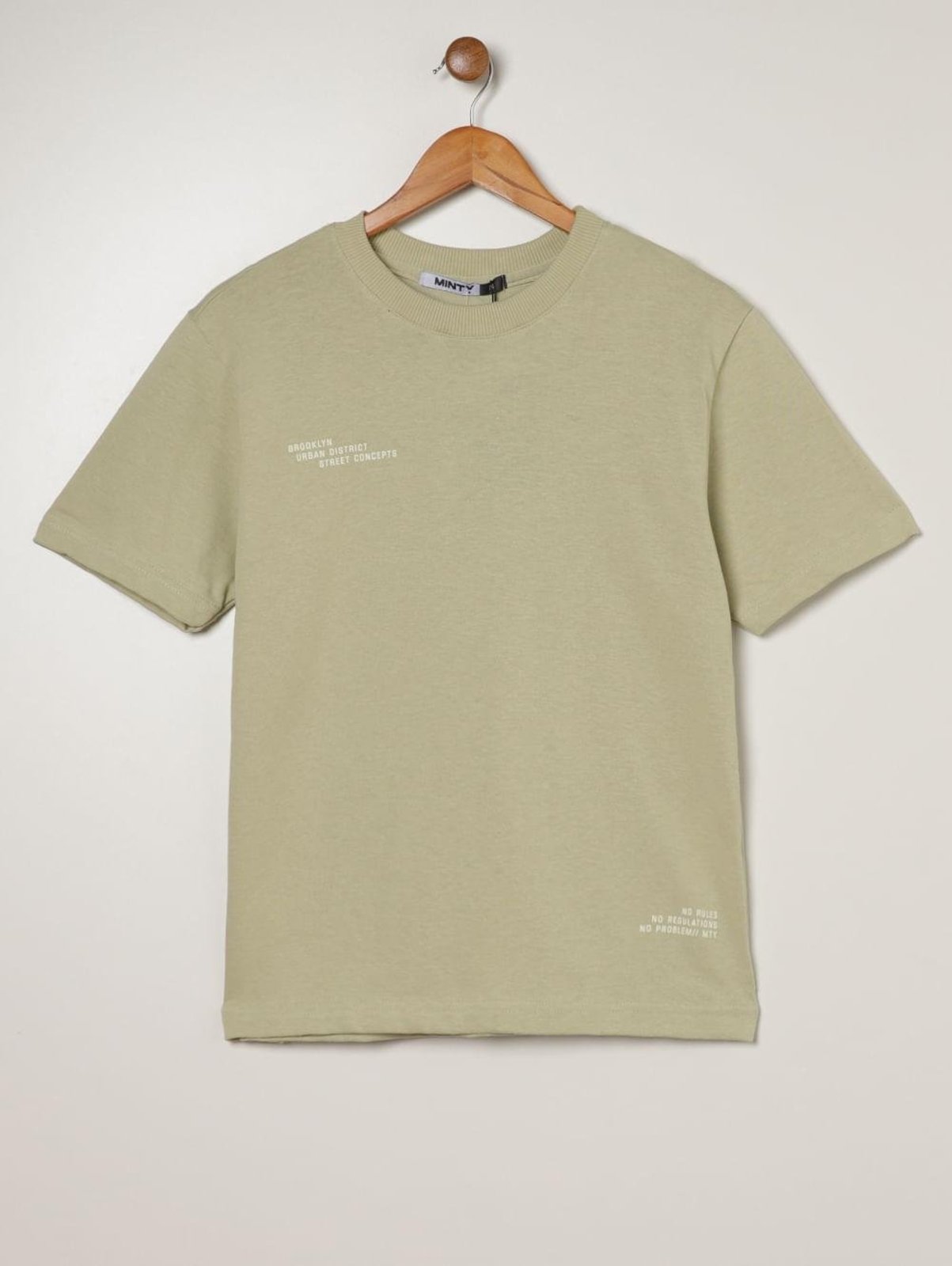 Infantil - Camiseta Oversized Juvenil Para Menino- VERDE