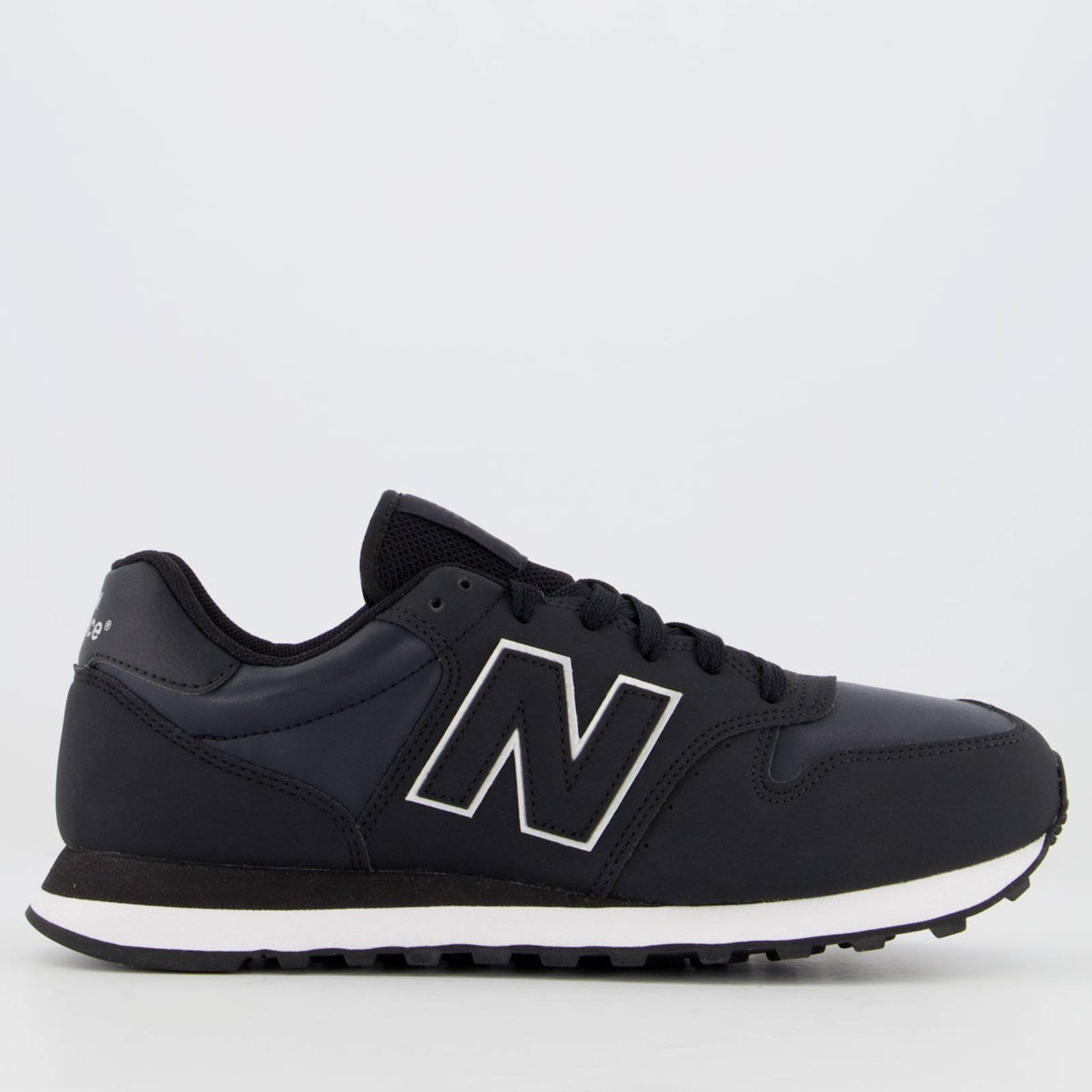 Vista 2 Tênis New Balance 500v2 azul marinho New Balance azul marinho