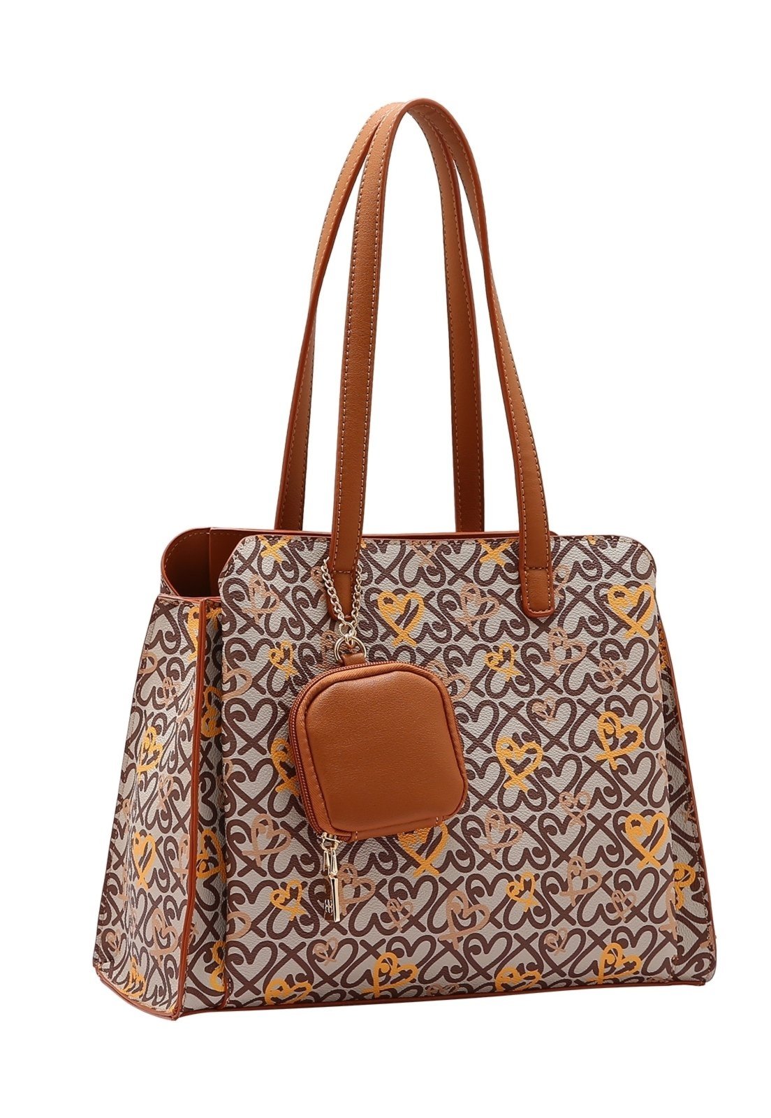 Bolsa Feminina Chenson Original Classic Heart Ombro 3484989