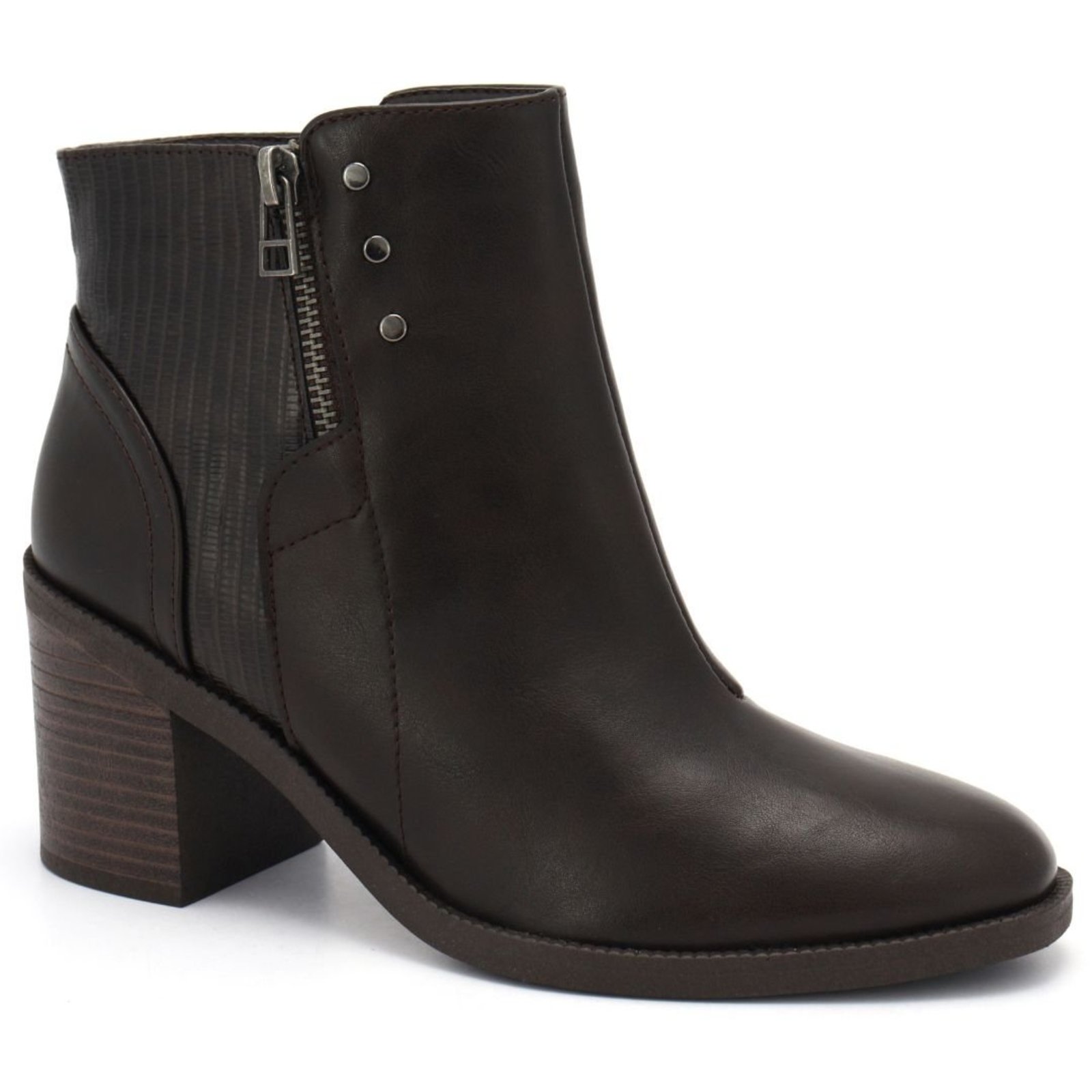 Bota Feminina Cano Curto Comfortflex 2599331 - Café