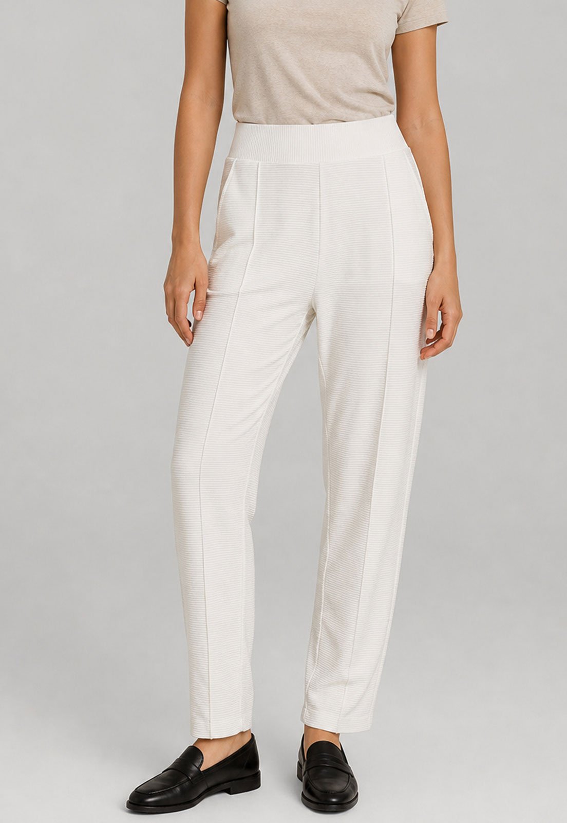 Calça Feminina Dudalina Cintura Alta Branca