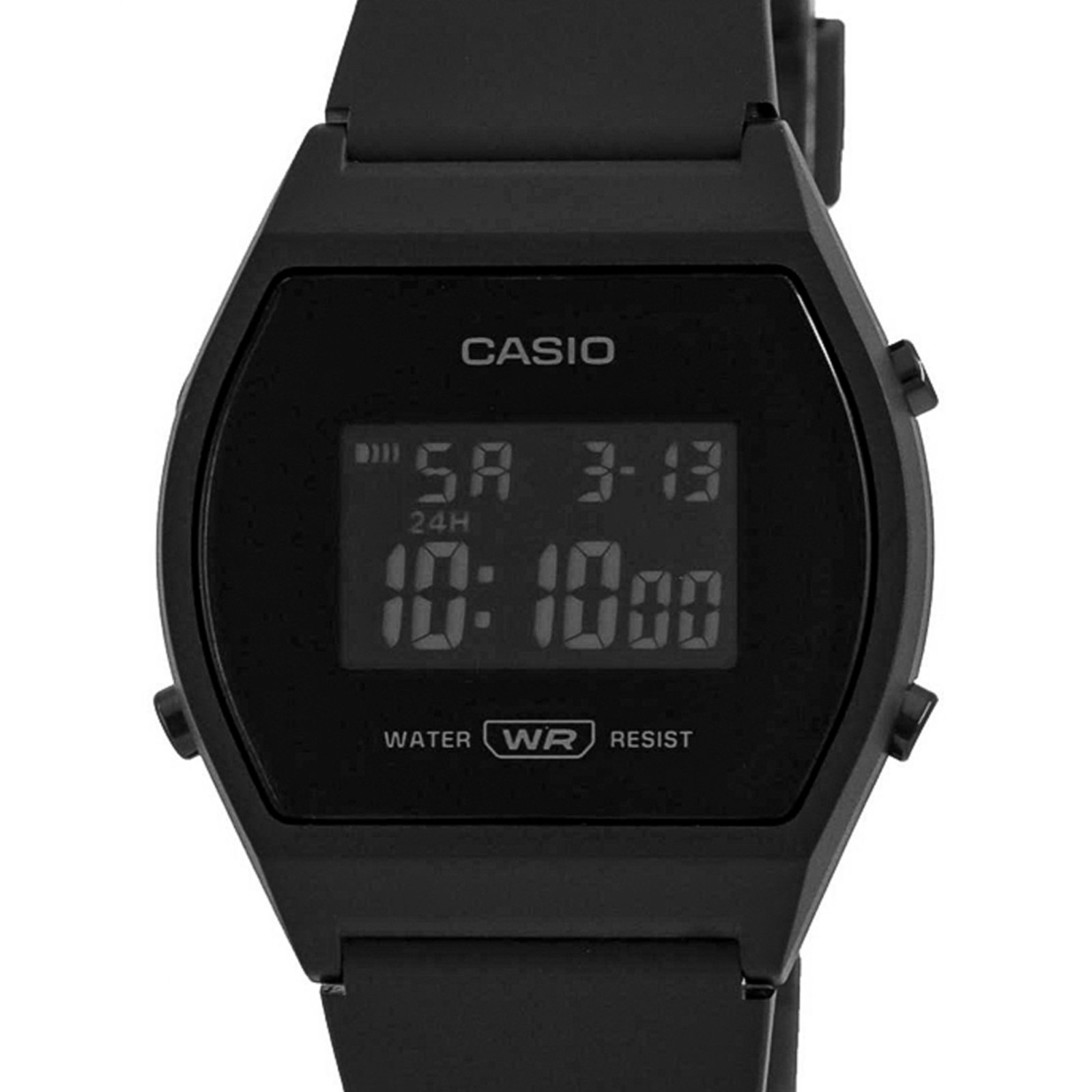 Vista 3 Relógio Casio Standard Digital-LW-204-1BDF-SC Casio preto