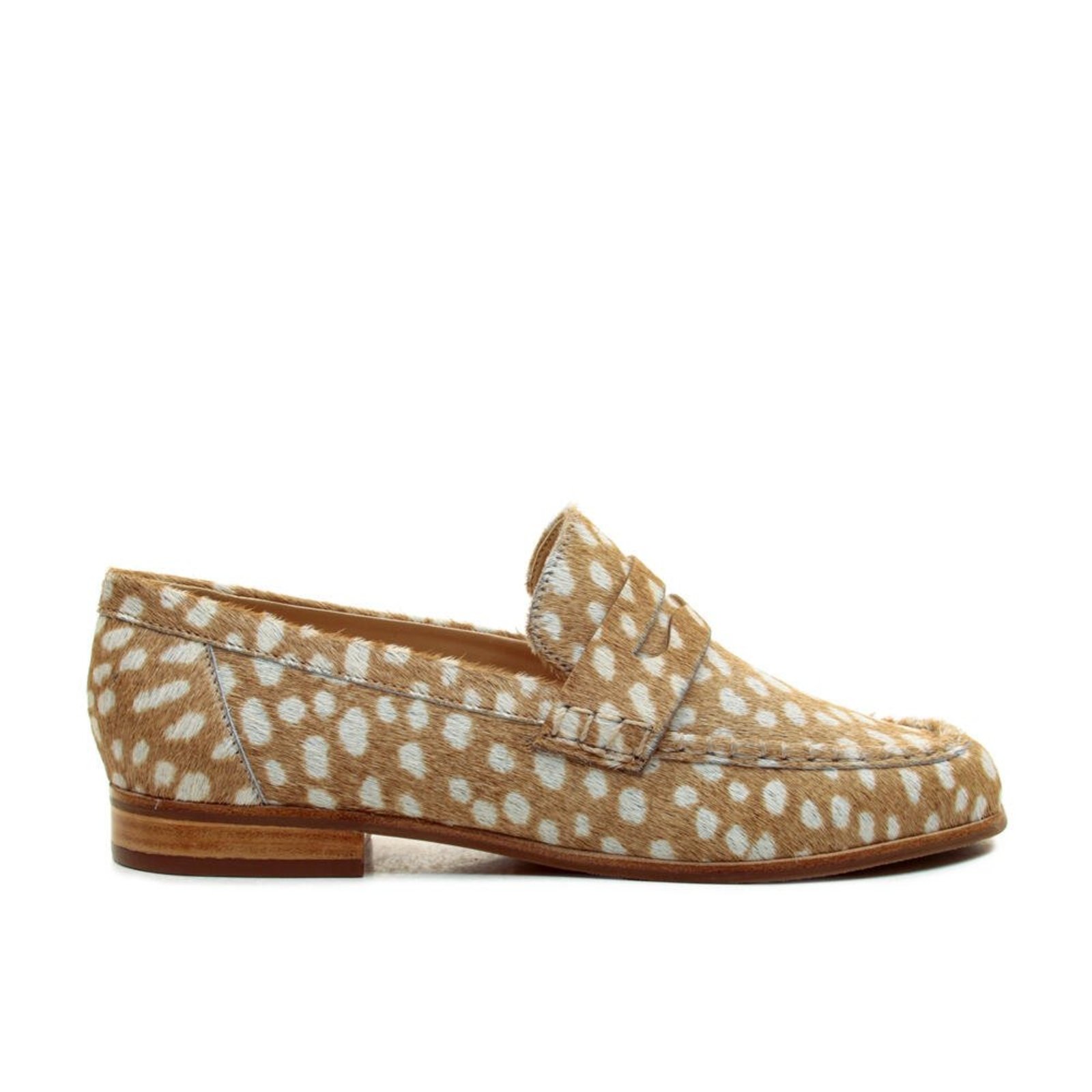 Mocassim Couro Animal Print Cecconello 2913001-3