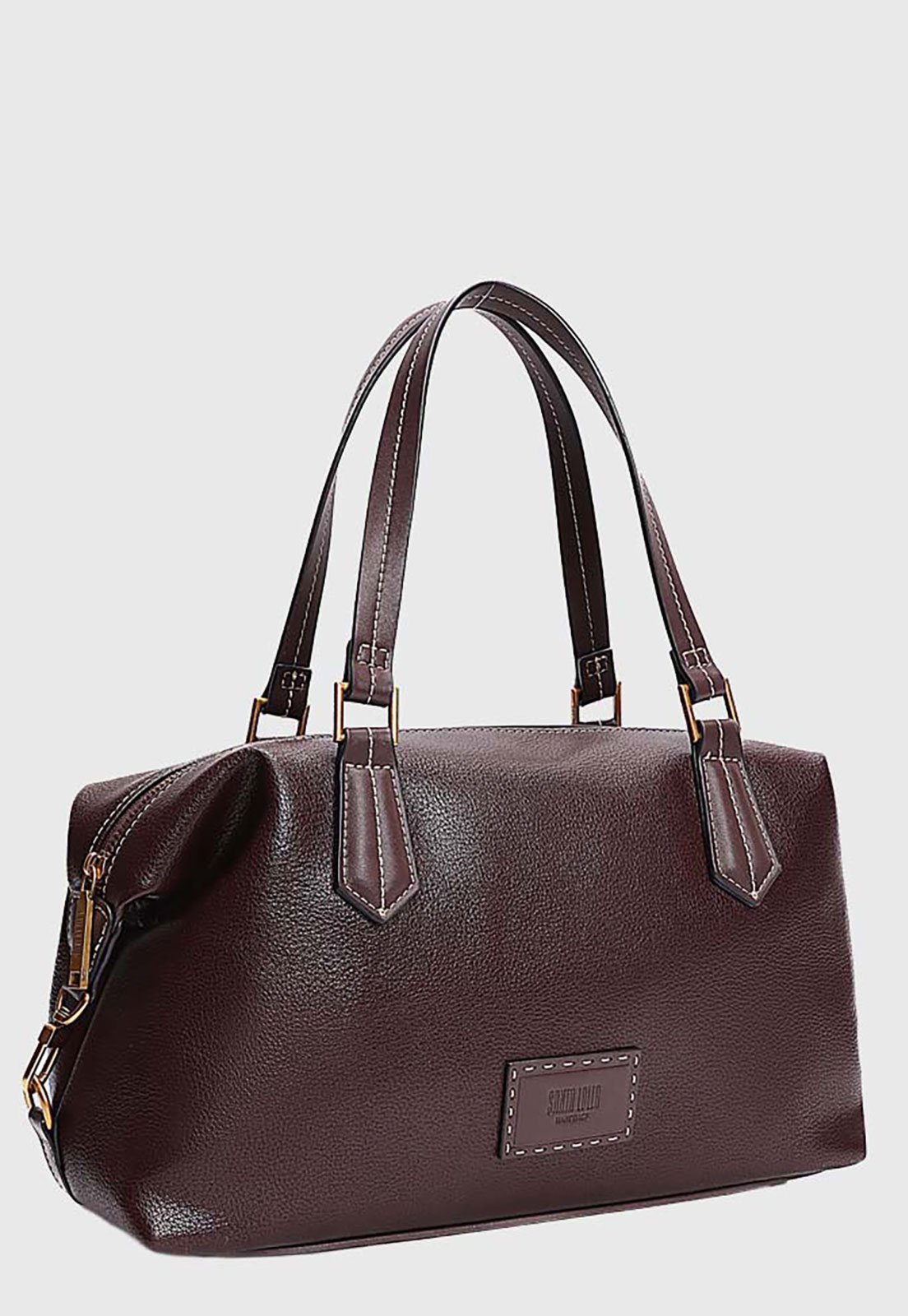 Bolsa Feminina Santa Lolla Estruturada Marrom