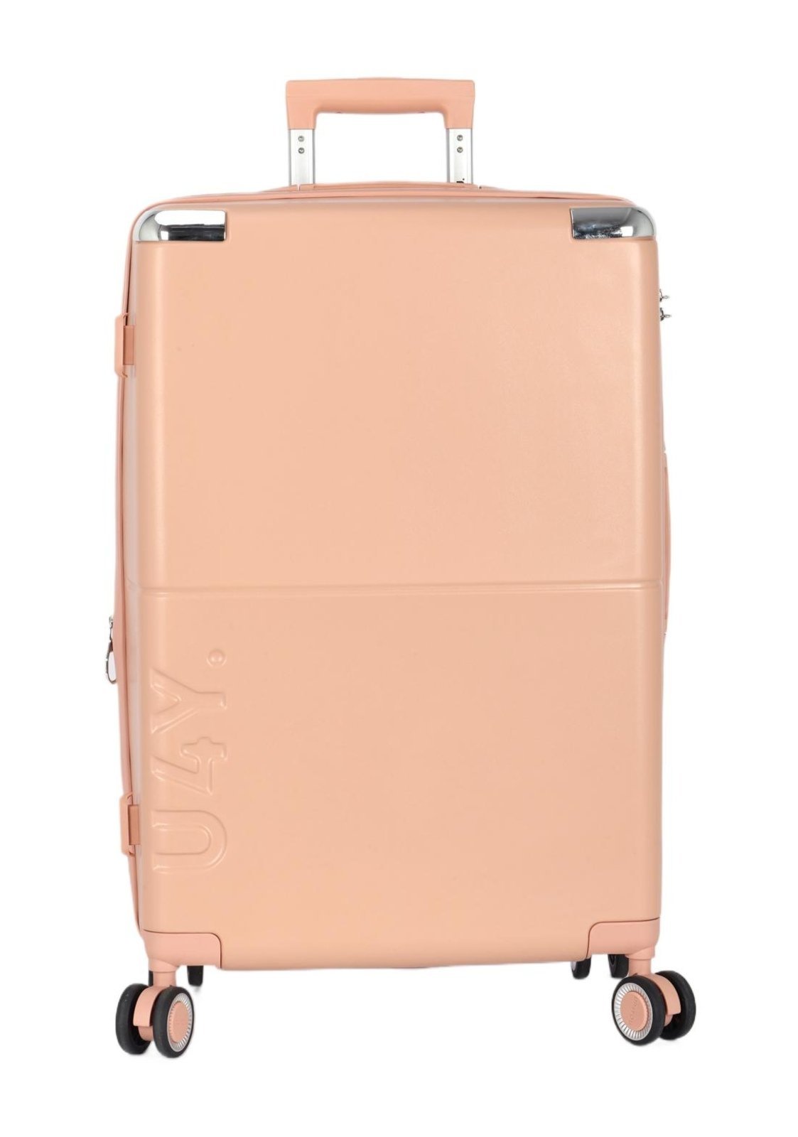 Vista 2 Infantil - Mala de Viagem édia Katerini ABS Expansiva Rodas 360 Up4you rosa Up4you rosa