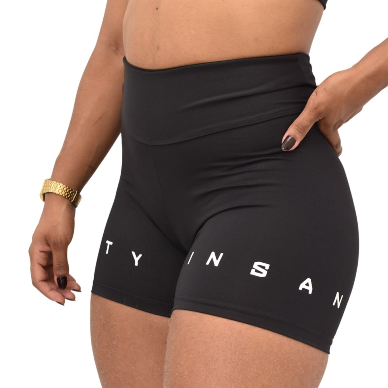 Short Feminino Suplex Fitness Insanity Zion Preto