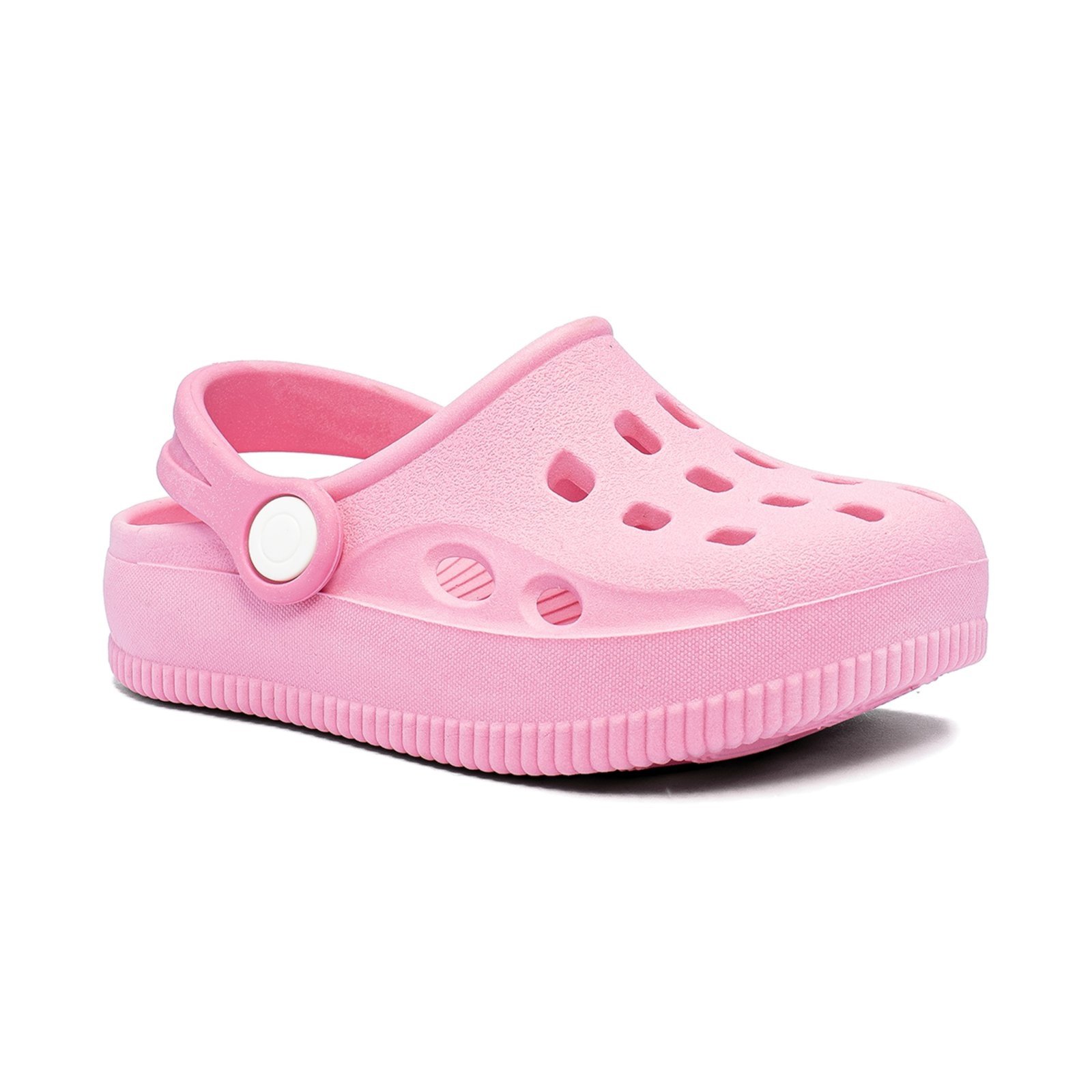 Vista 3 Infantil - Sandalia Babuche Menina Funfy Leve Confortável e Moderna 3124A rosa Funfy rosa