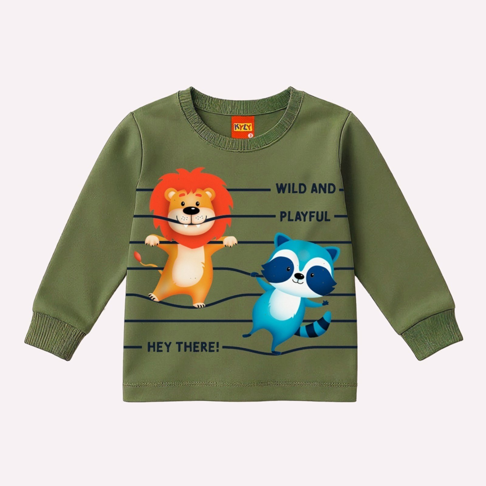 Infantil - Camiseta Menino Animais Kyly
