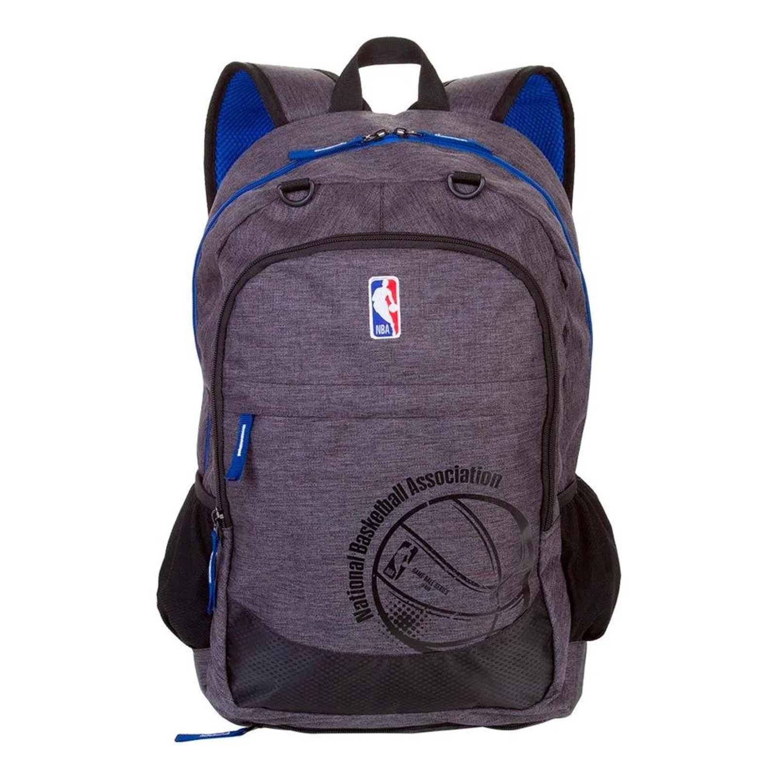 Infantil - Mochila Sestini Porta Bola NBA Performa 28 Litros Cinza
